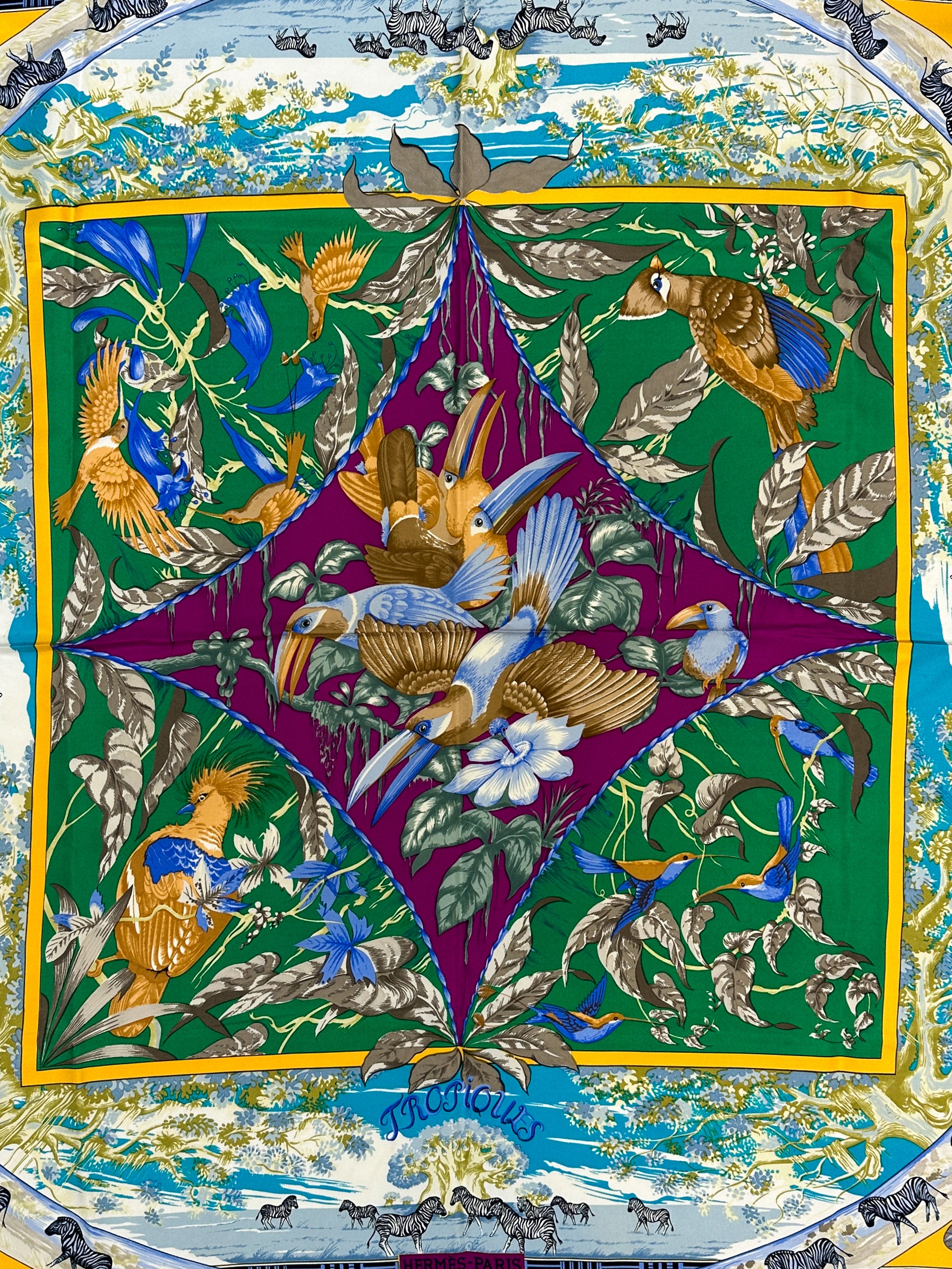 Hermès Tropiques 90