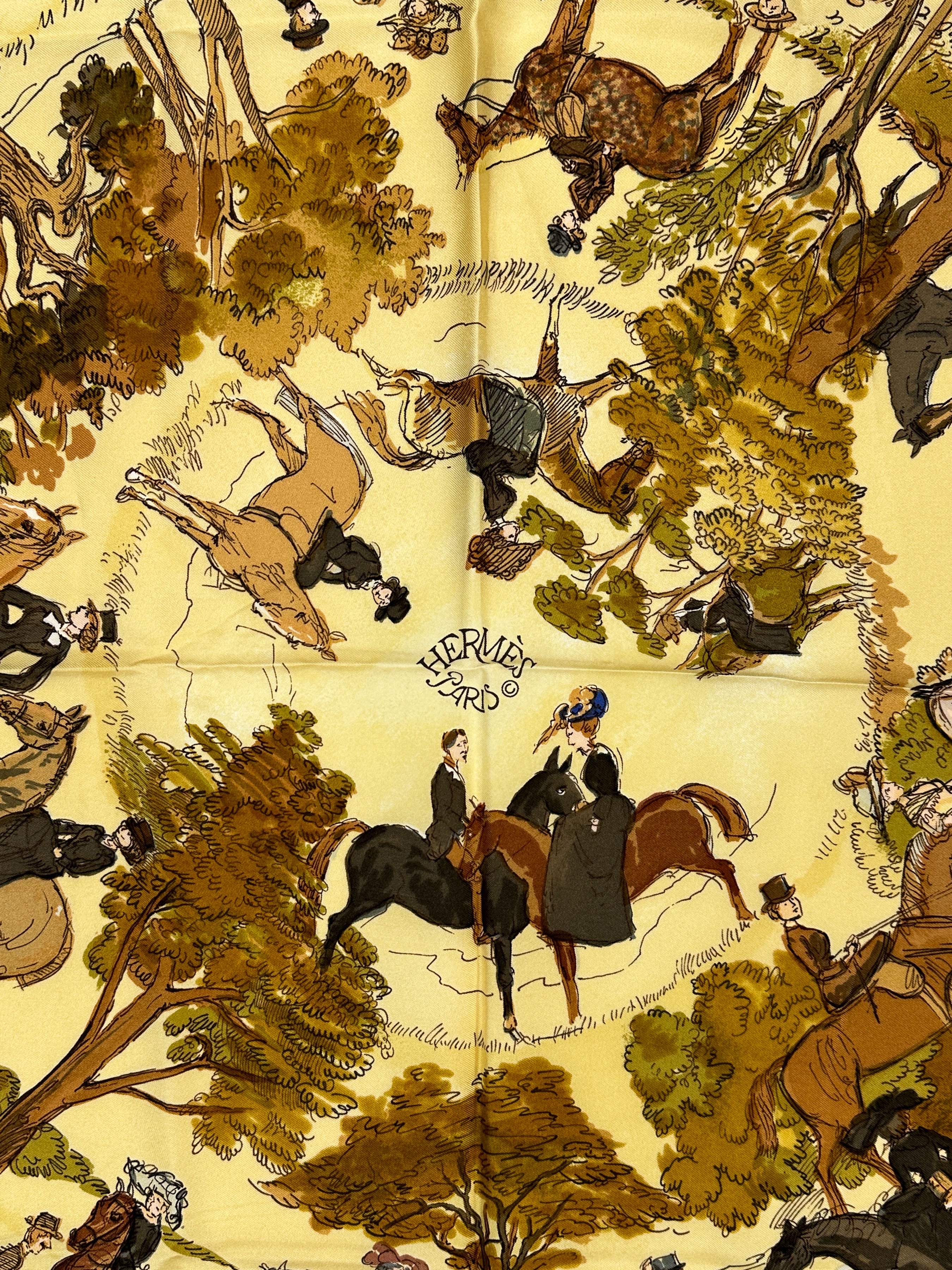 Hermès Les Amazones II 90