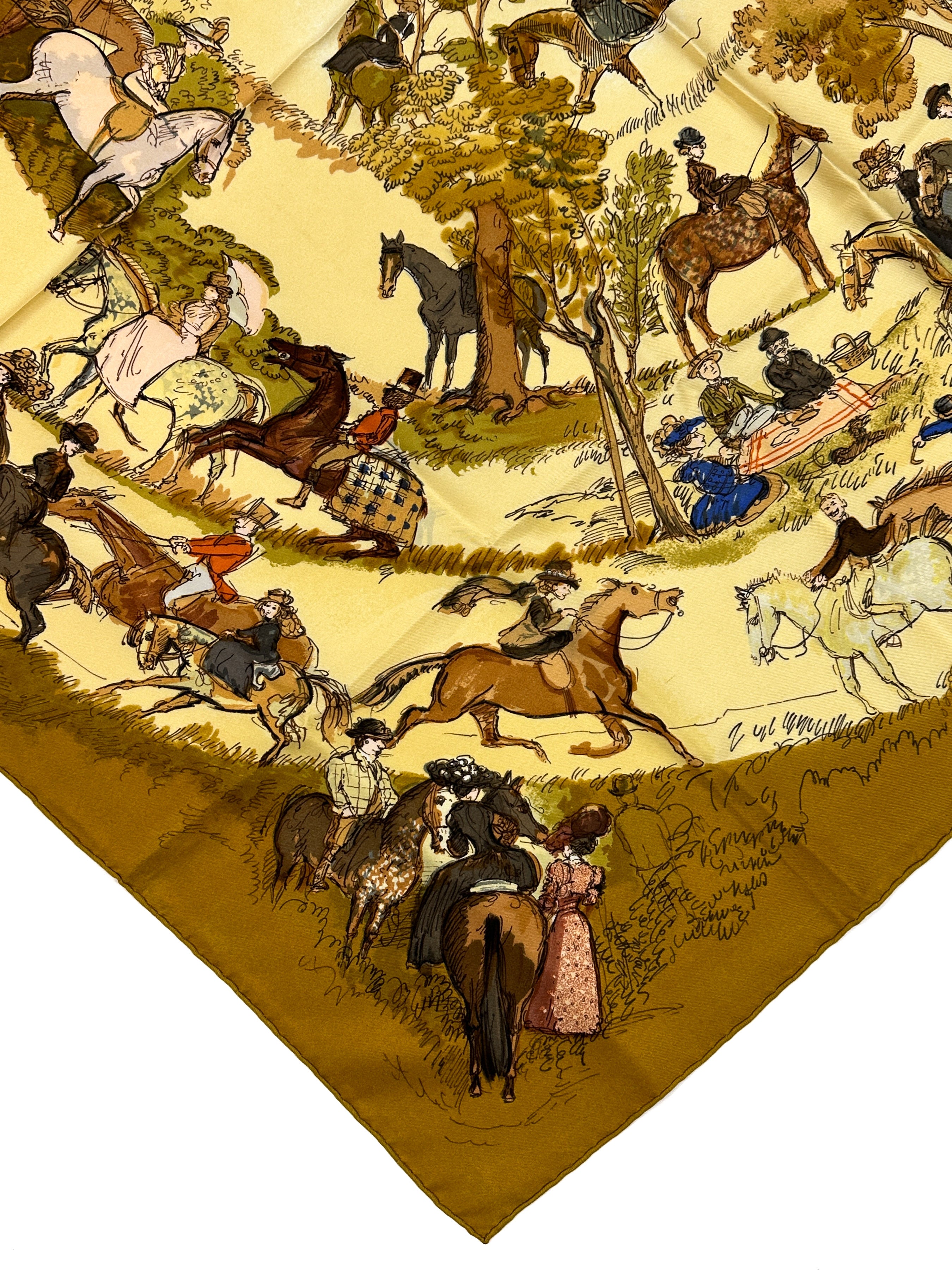 Hermès Les Amazones II 90