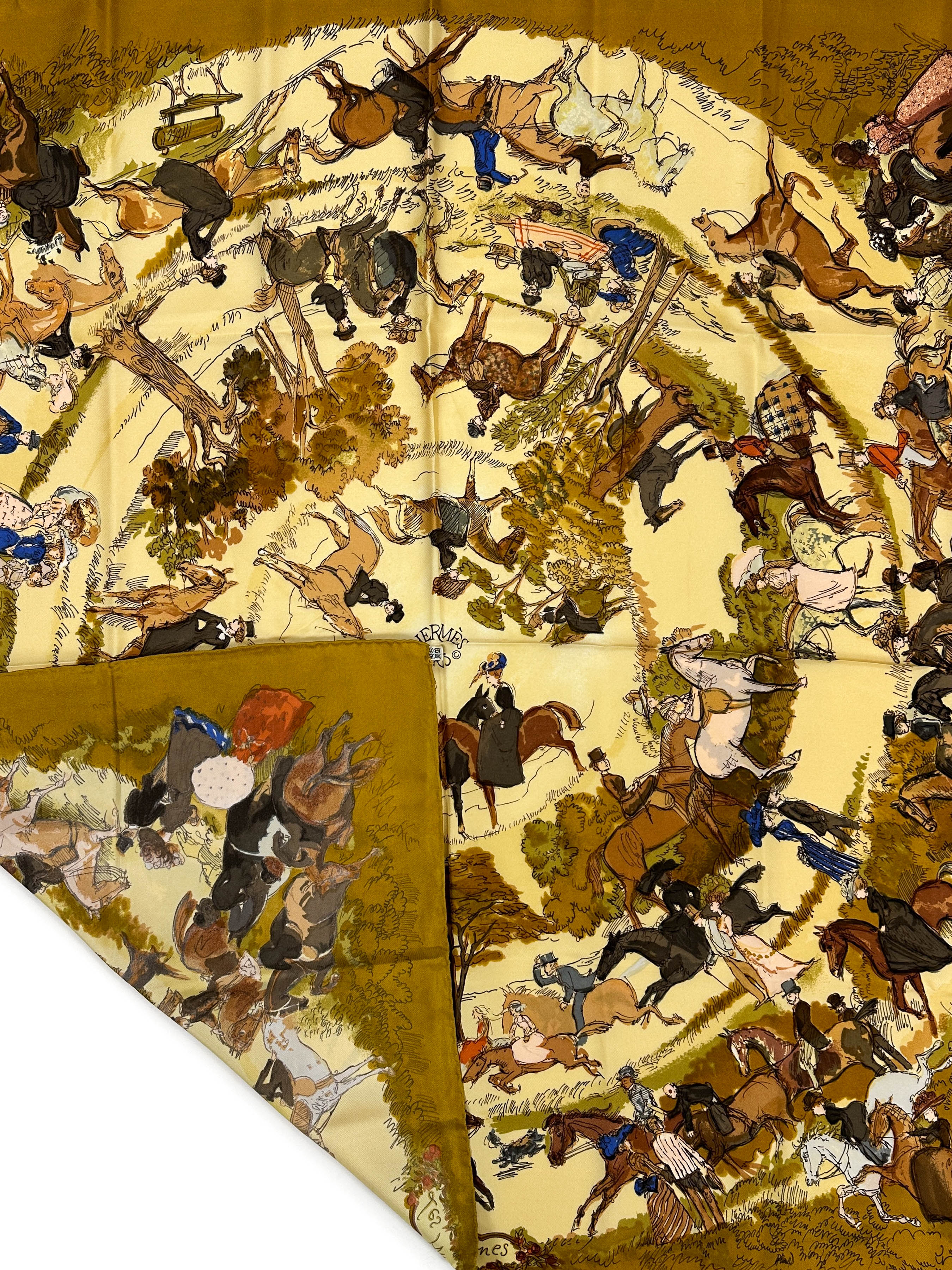 Hermès Les Amazones II 90