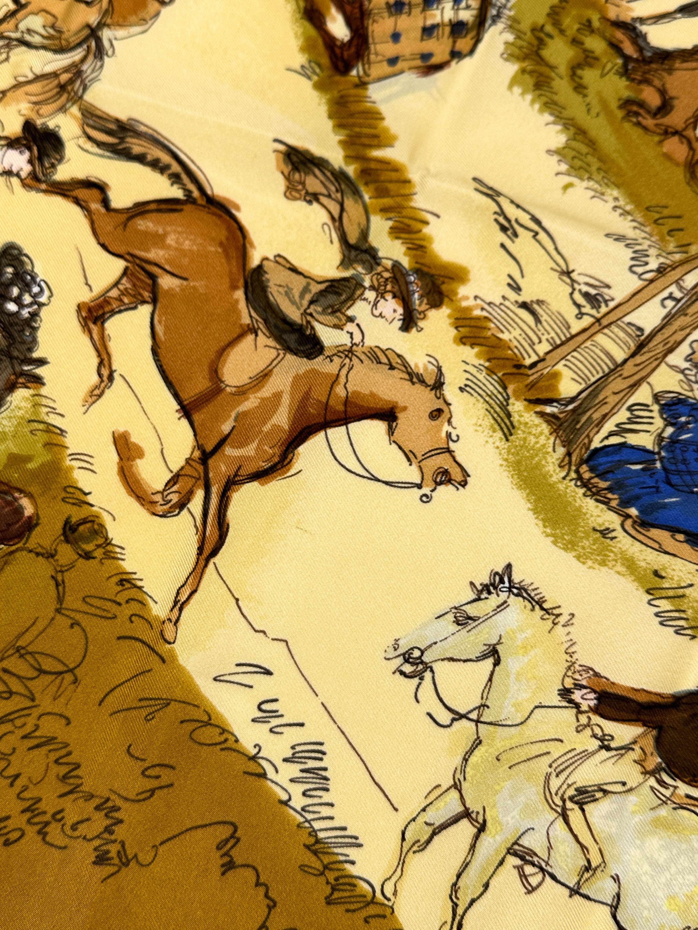 Hermès Les Amazones II 90