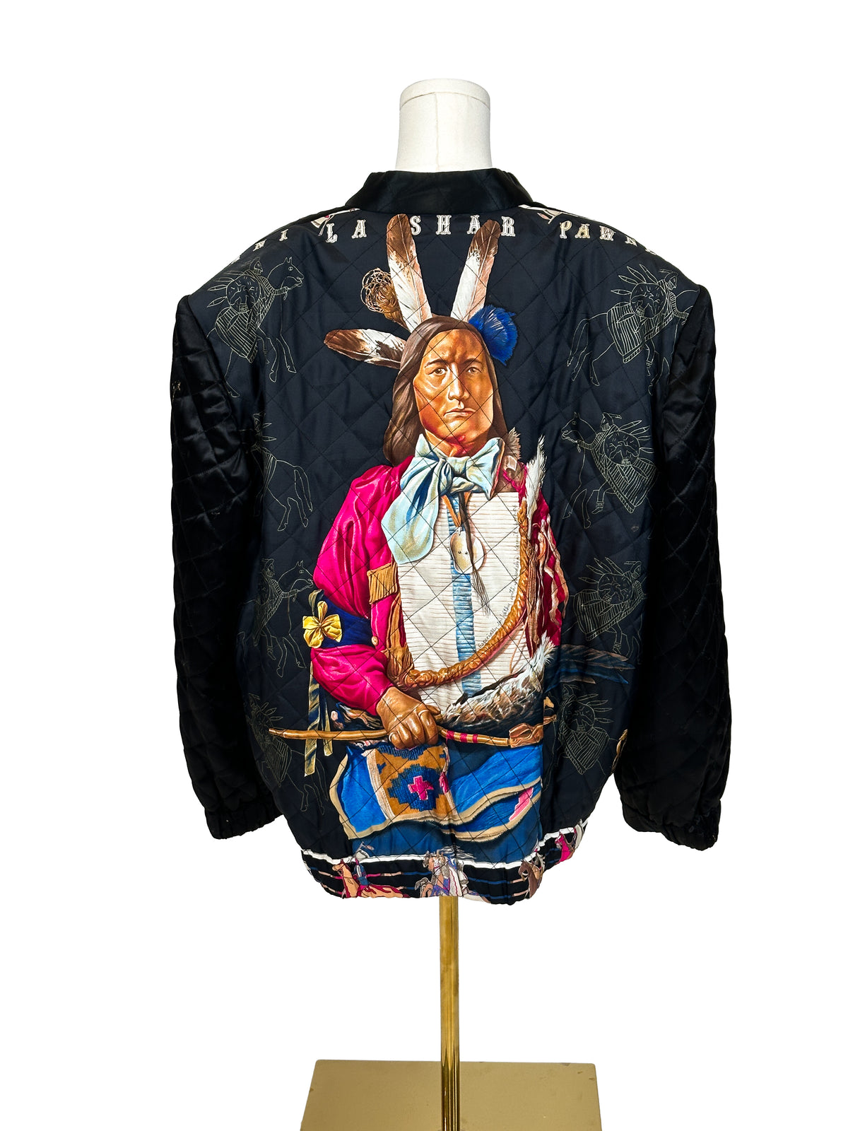 Hermès Pani La Shar Pawnee Jacket & Original Photograph *Signed & Gifted by Kermit Oliver*