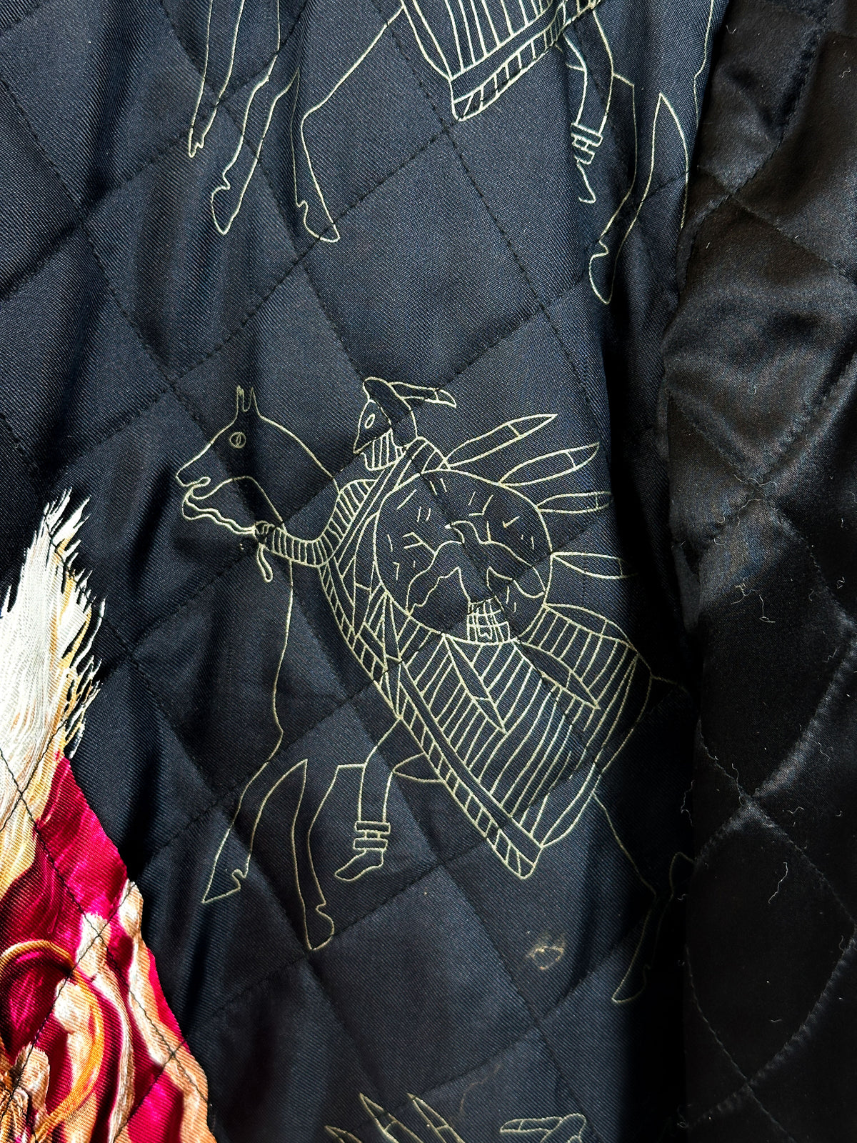 Hermès Pani La Shar Pawnee Jacket & Original Photograph *Signed & Gifted by Kermit Oliver*
