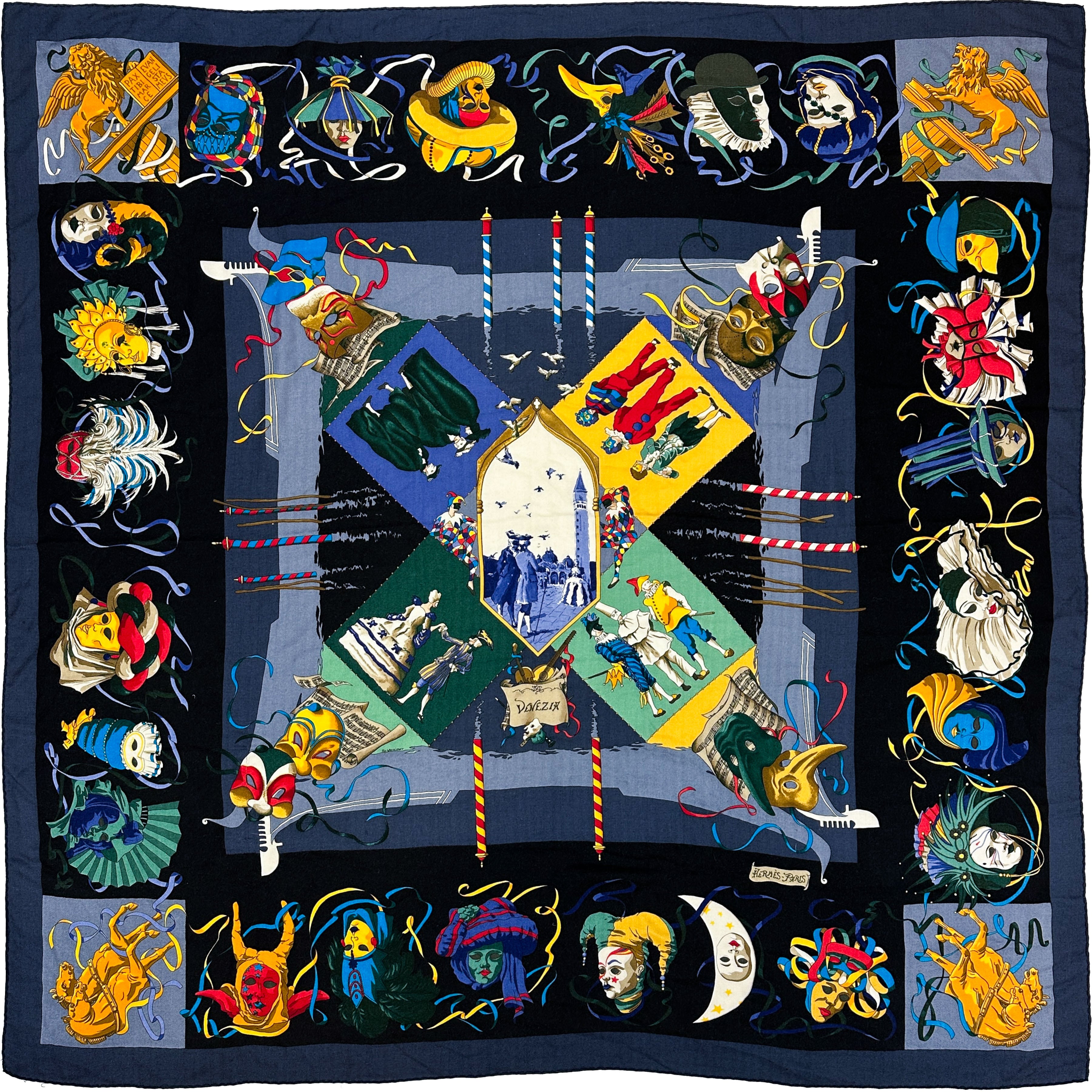 Hermès Venezia Cashmere Silk 140