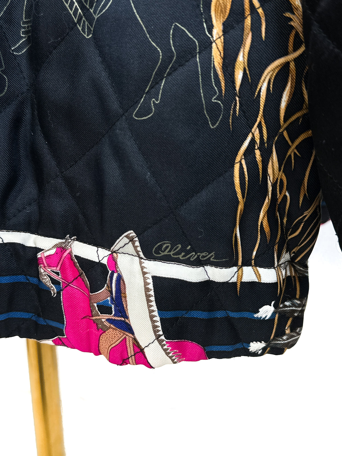 Hermès Pani La Shar Pawnee Jacket & Original Photograph *Signed & Gifted by Kermit Oliver*