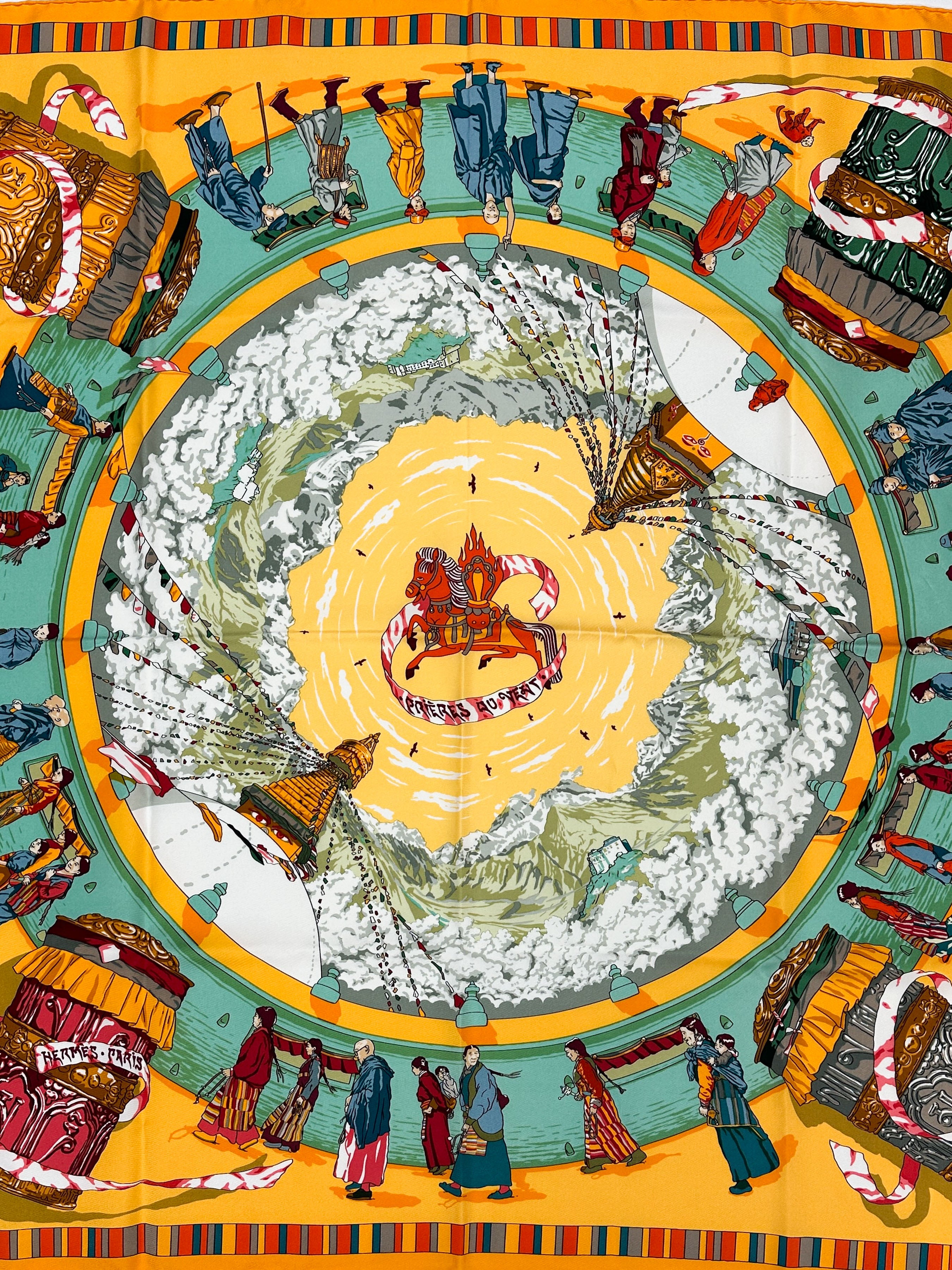 Hermès Prières Au Vent 90