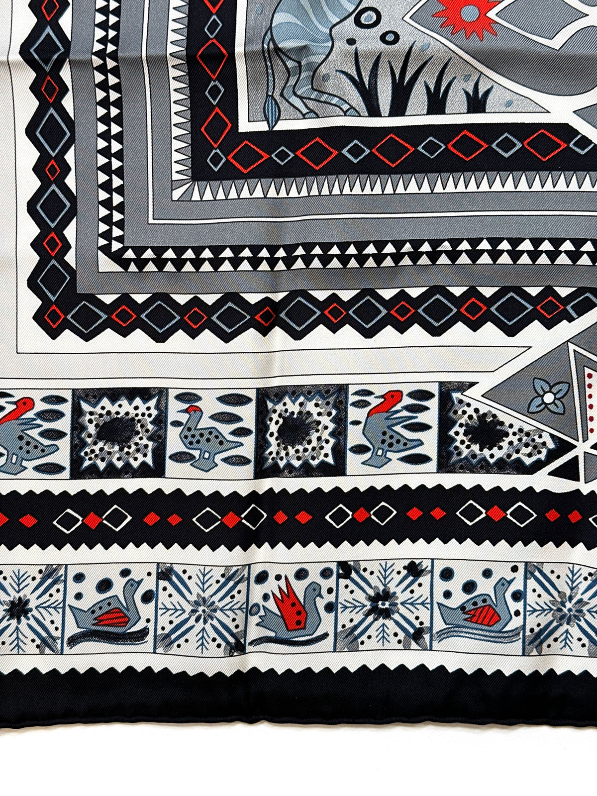 Hermès Ors Bleus d'Afrique 90