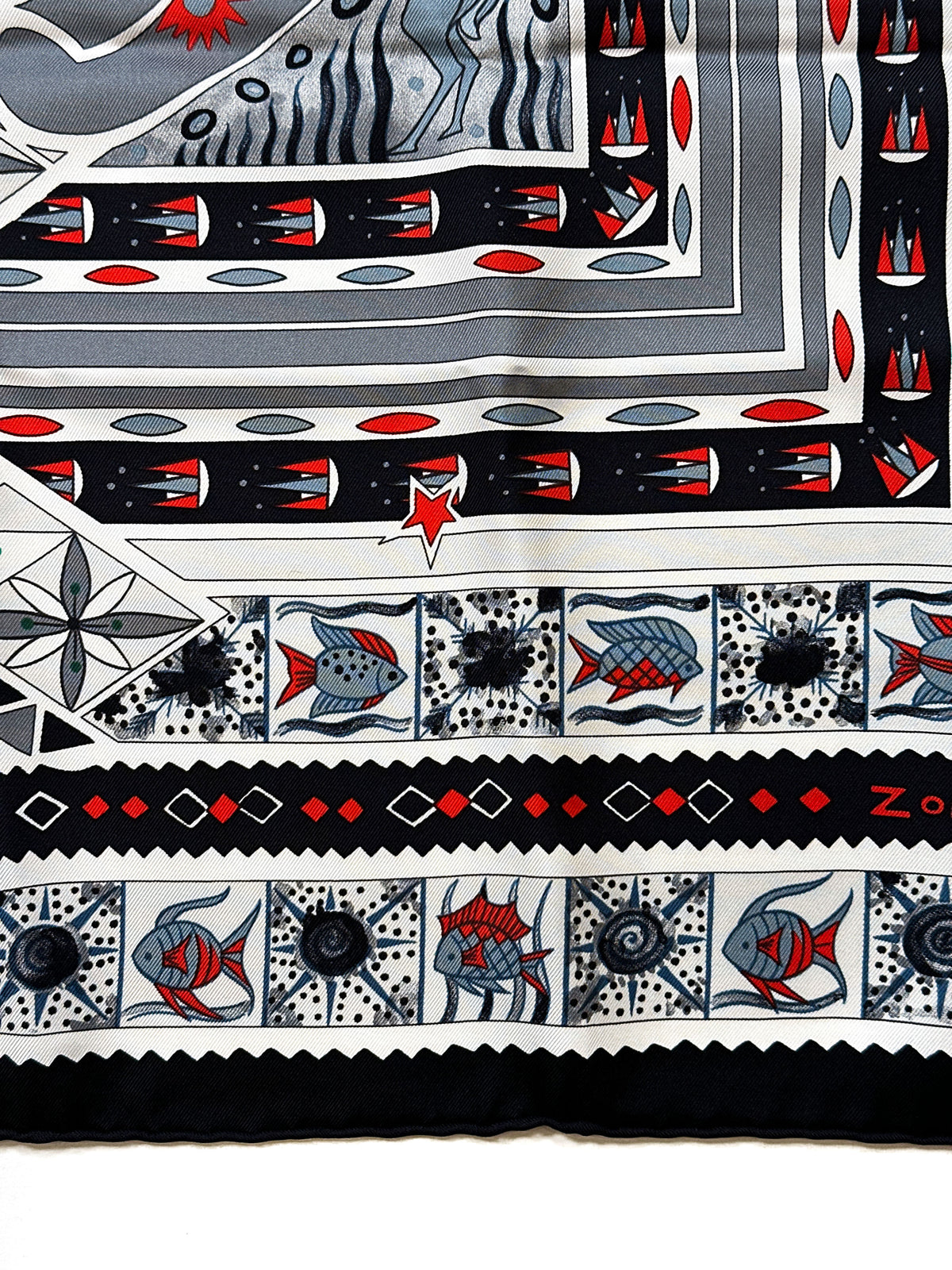 Hermès Ors Bleus d'Afrique 90