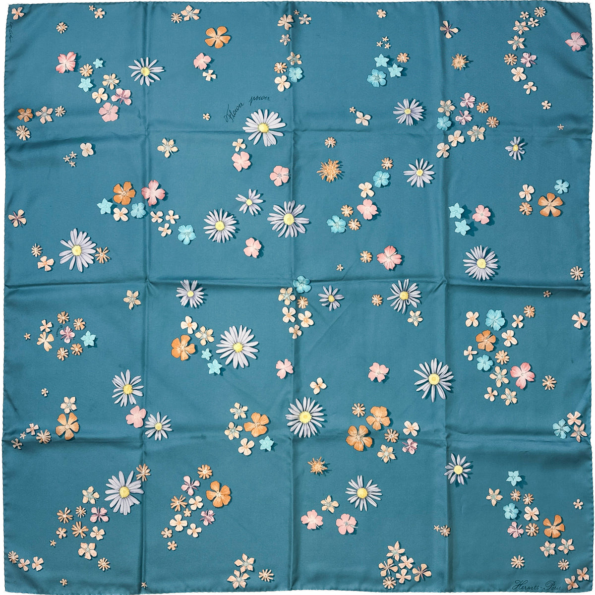 Hermès Flower Power 90