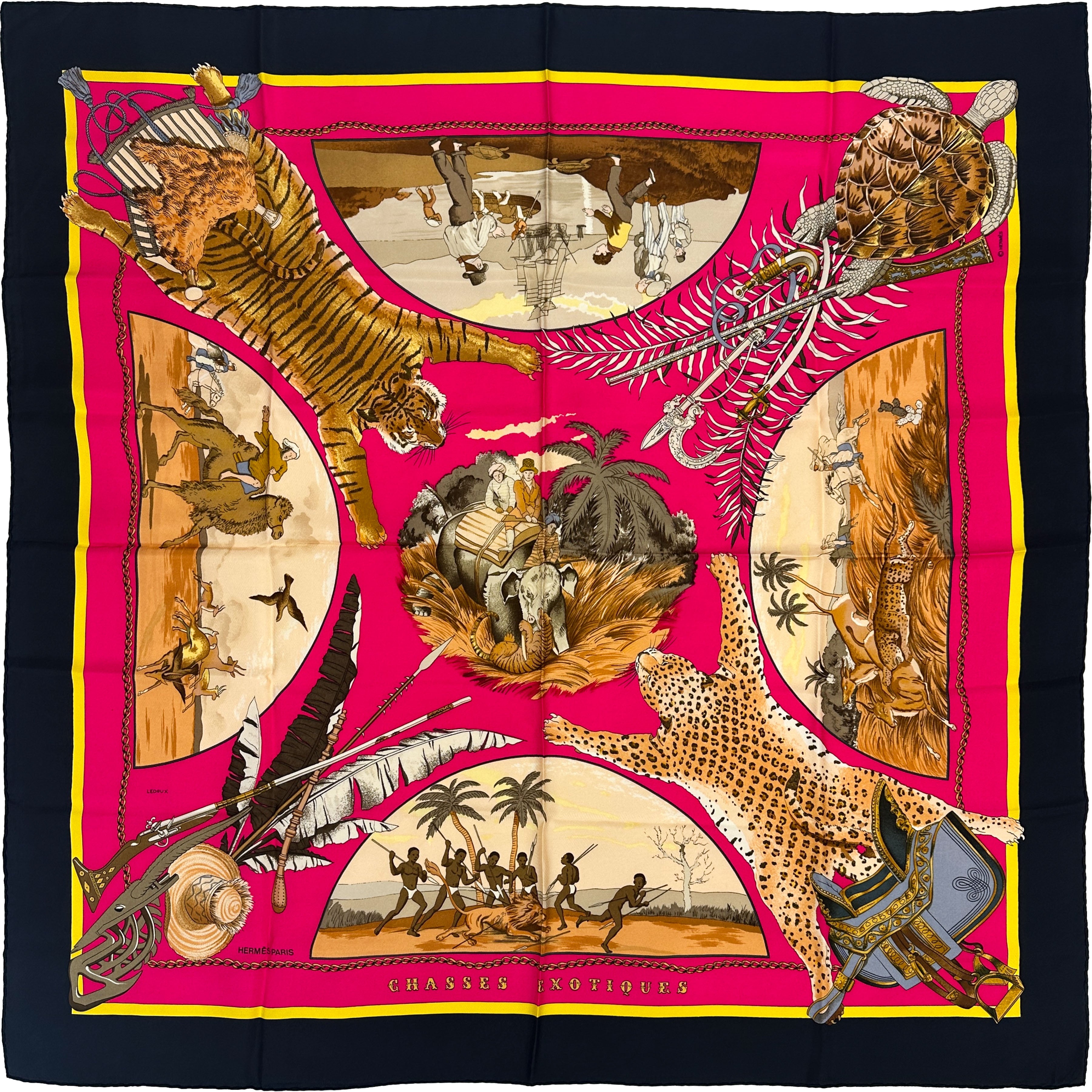 Hermès Chasses Exotiques 90