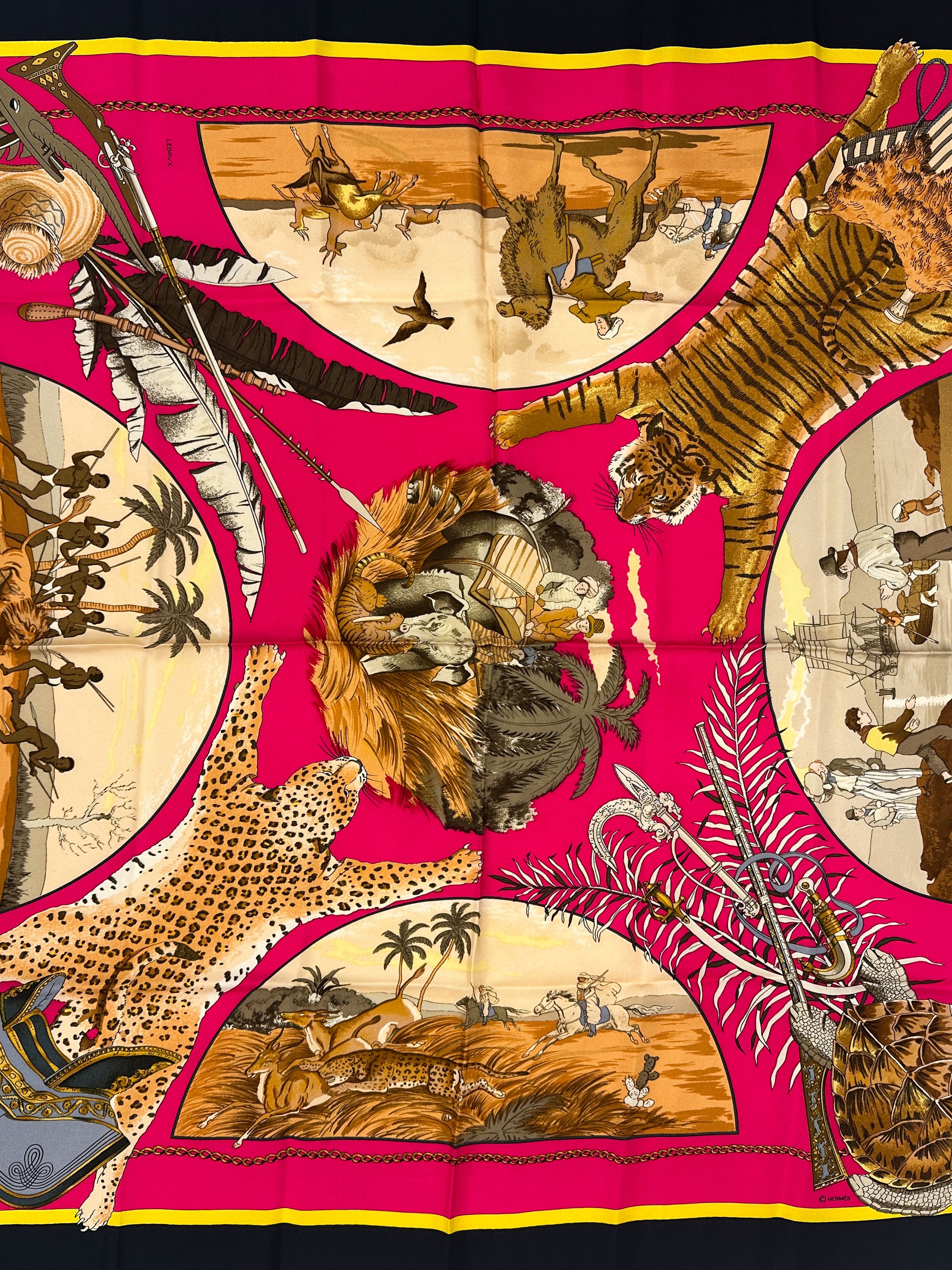 Hermès Chasses Exotiques 90