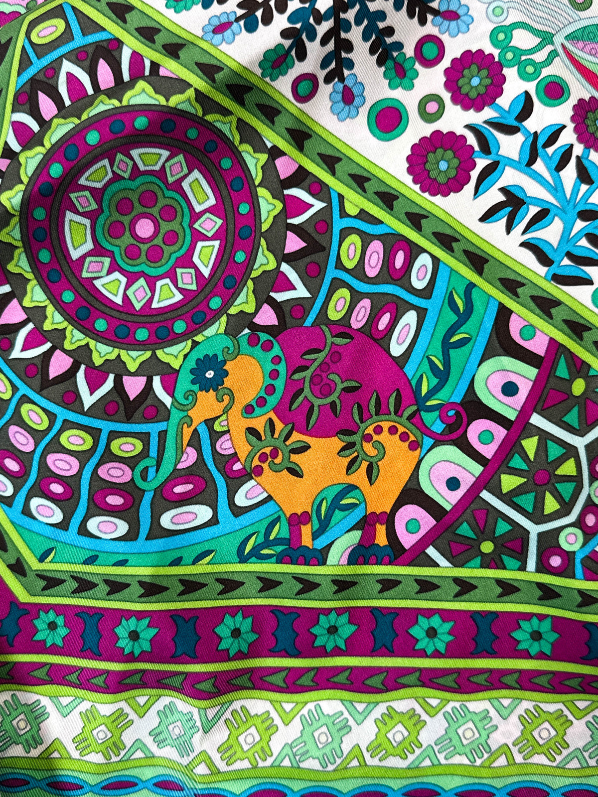 Hermès Les Chemins Secrets Silk 140