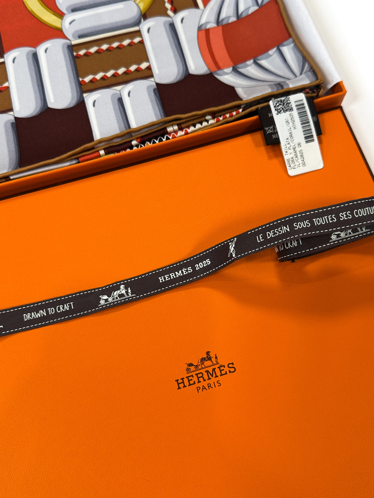 Hermès Flora y Plata 90