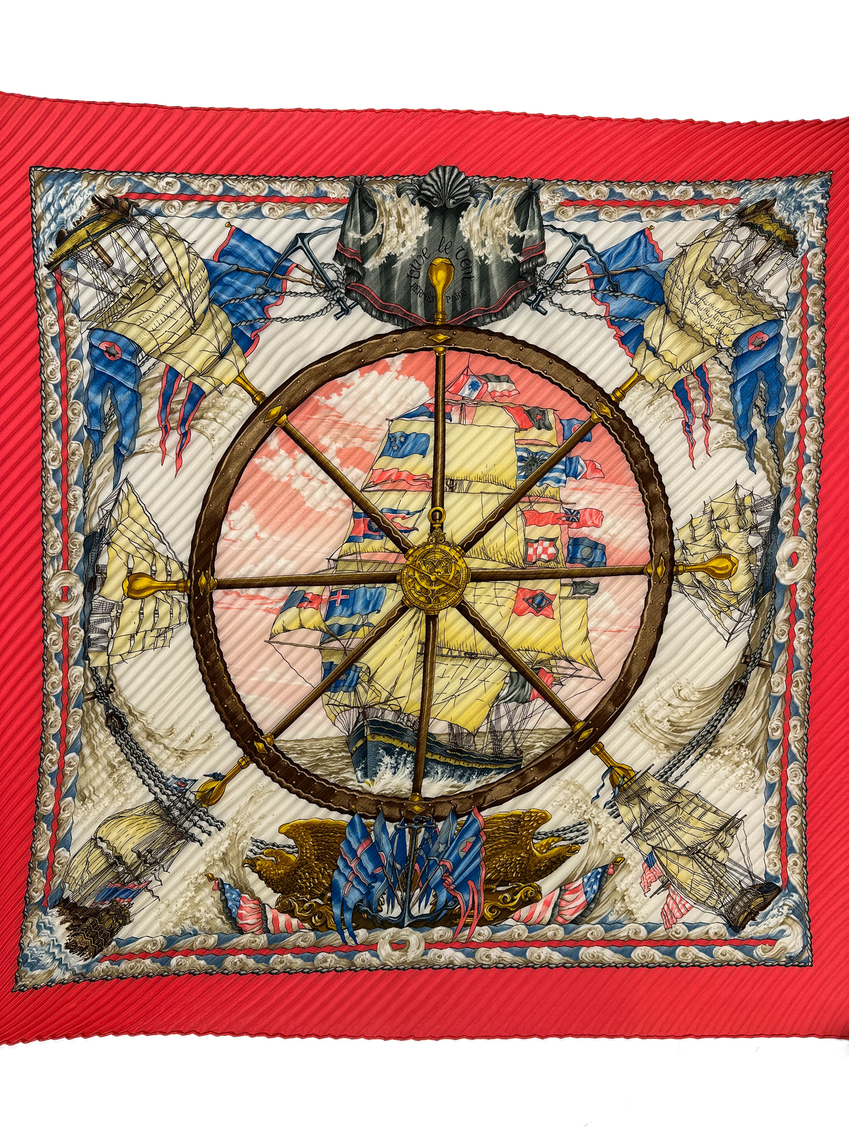 Hermès Vive le Vent Plissé 90