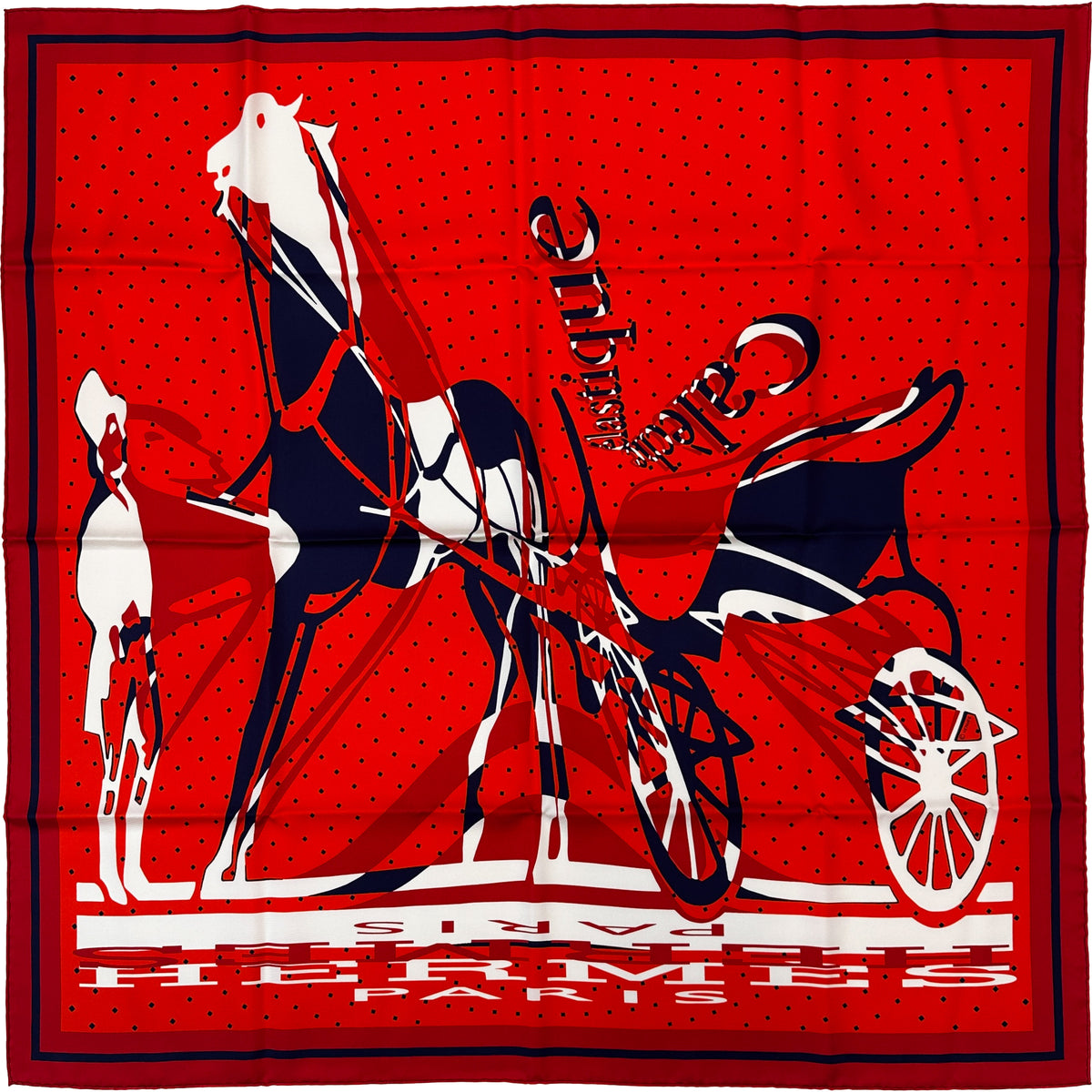 Hermès Calèche Élastique 90