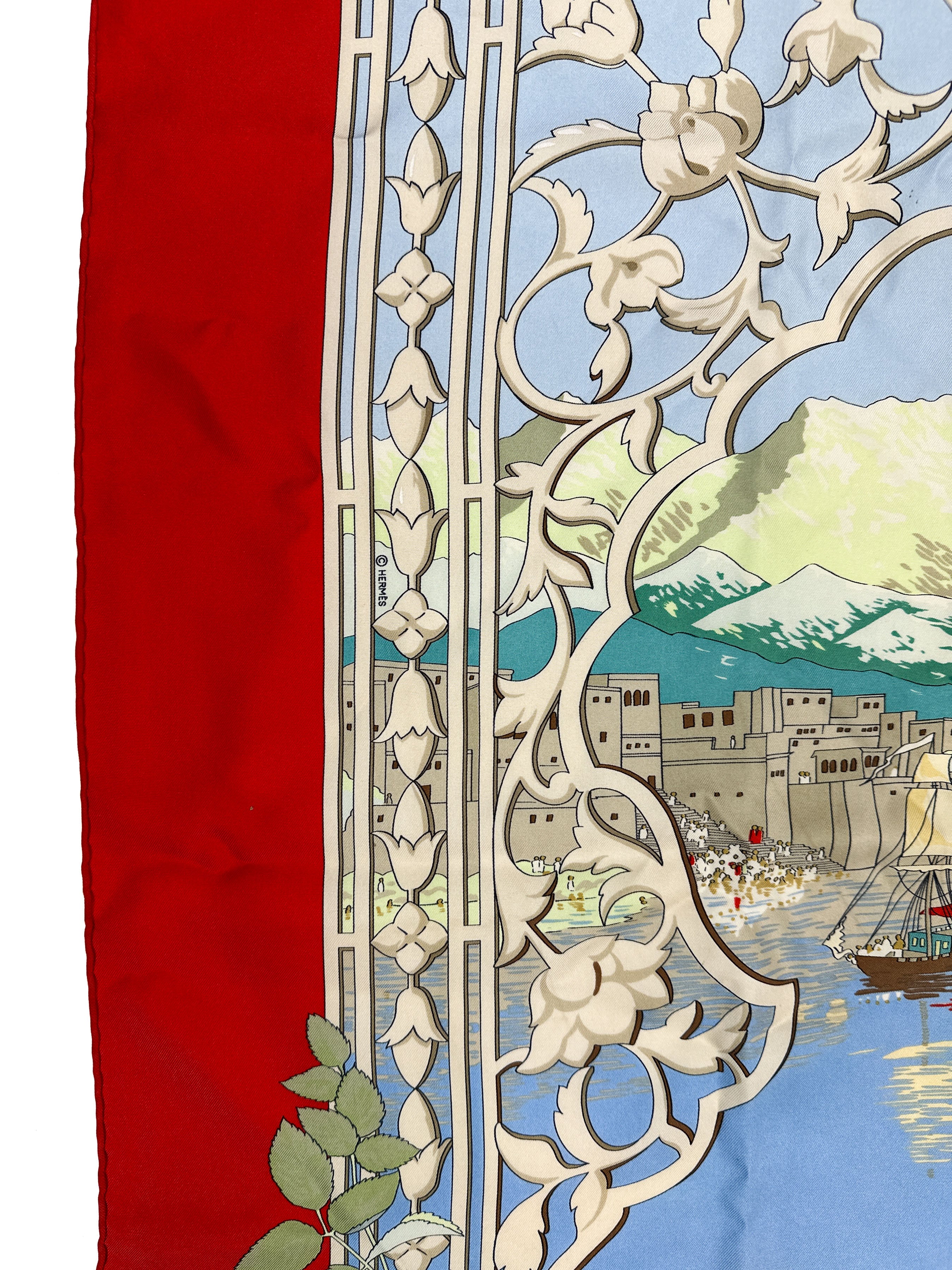 Hermès Le Fleuve Sacré 90