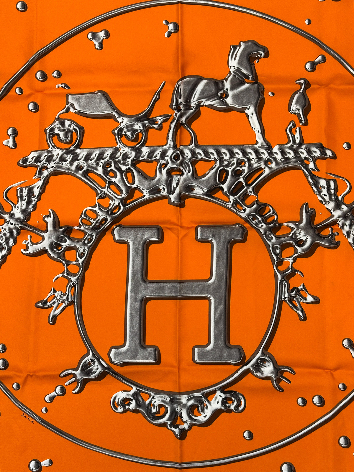 Hermès Vif Argent 90