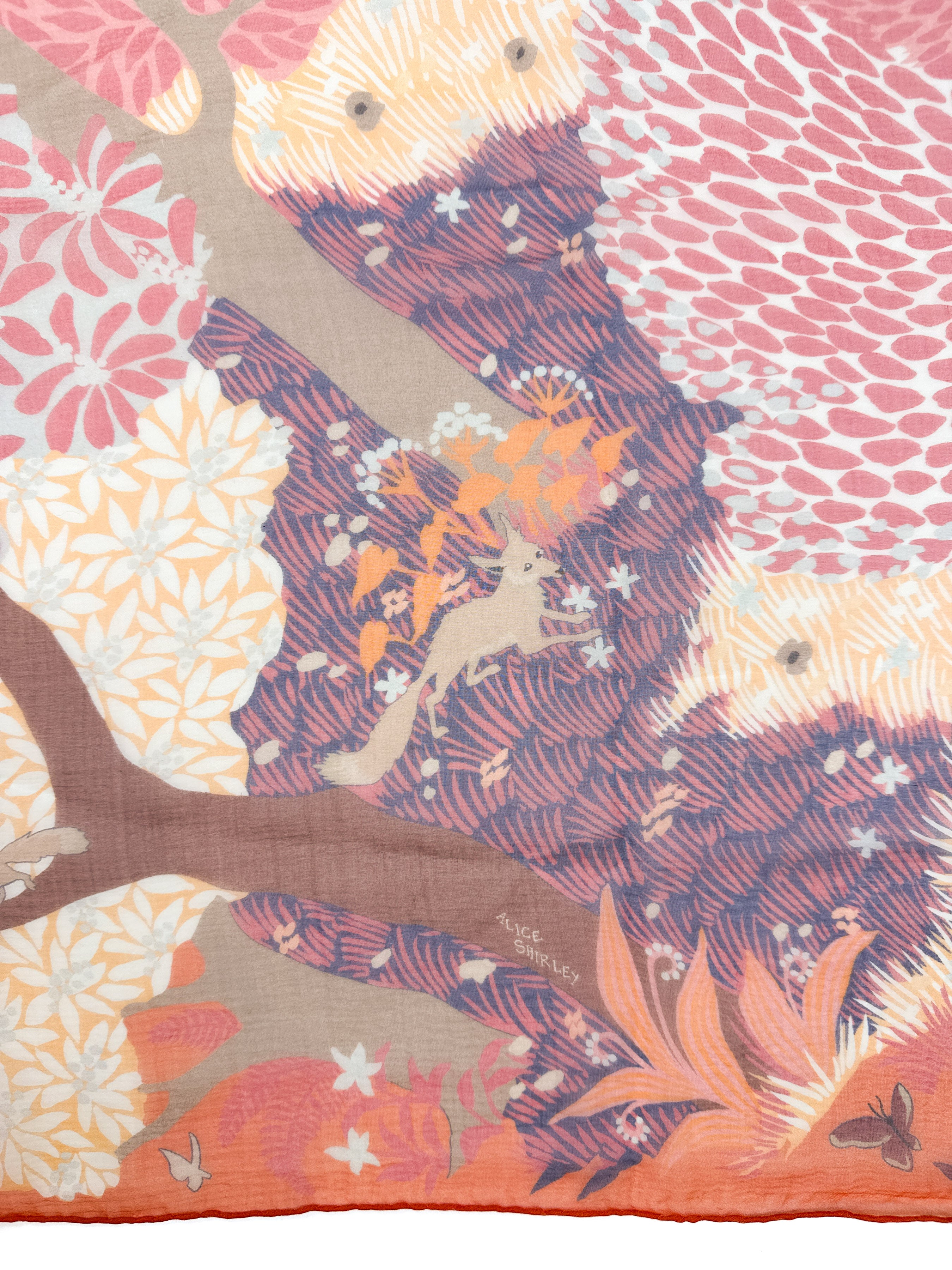 Hermès Dans un Jardin Anglais Mousseline 140