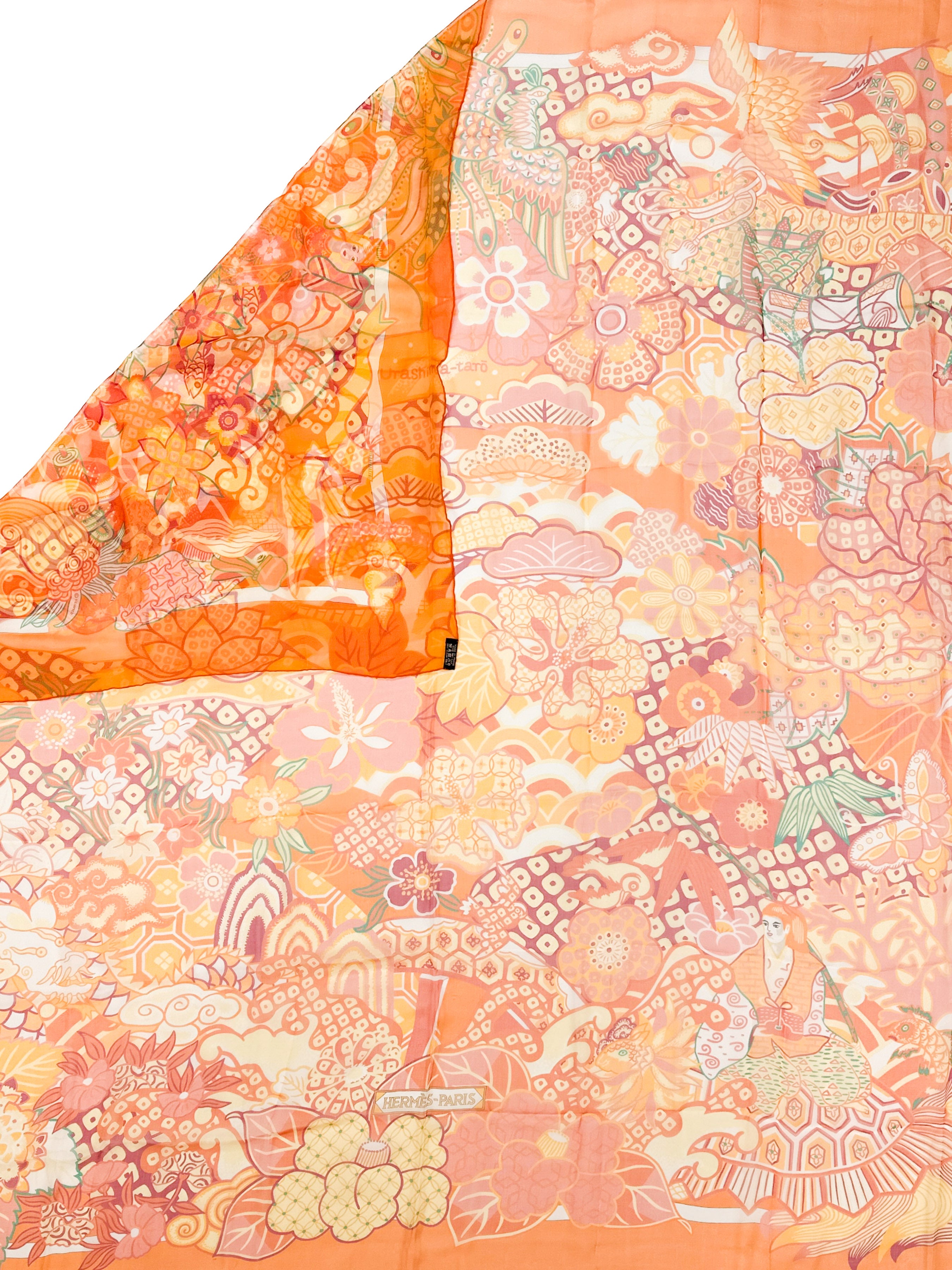 Hermès Urashima Taro Mousseline 140