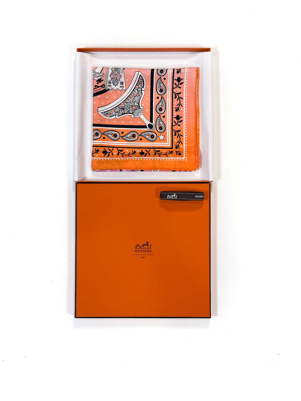 Hermès Etriers Remix Bandana 55