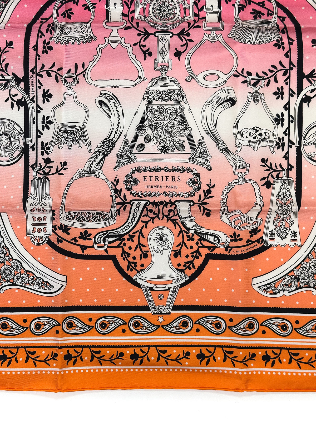 Hermès Etriers Remix Bandana 55