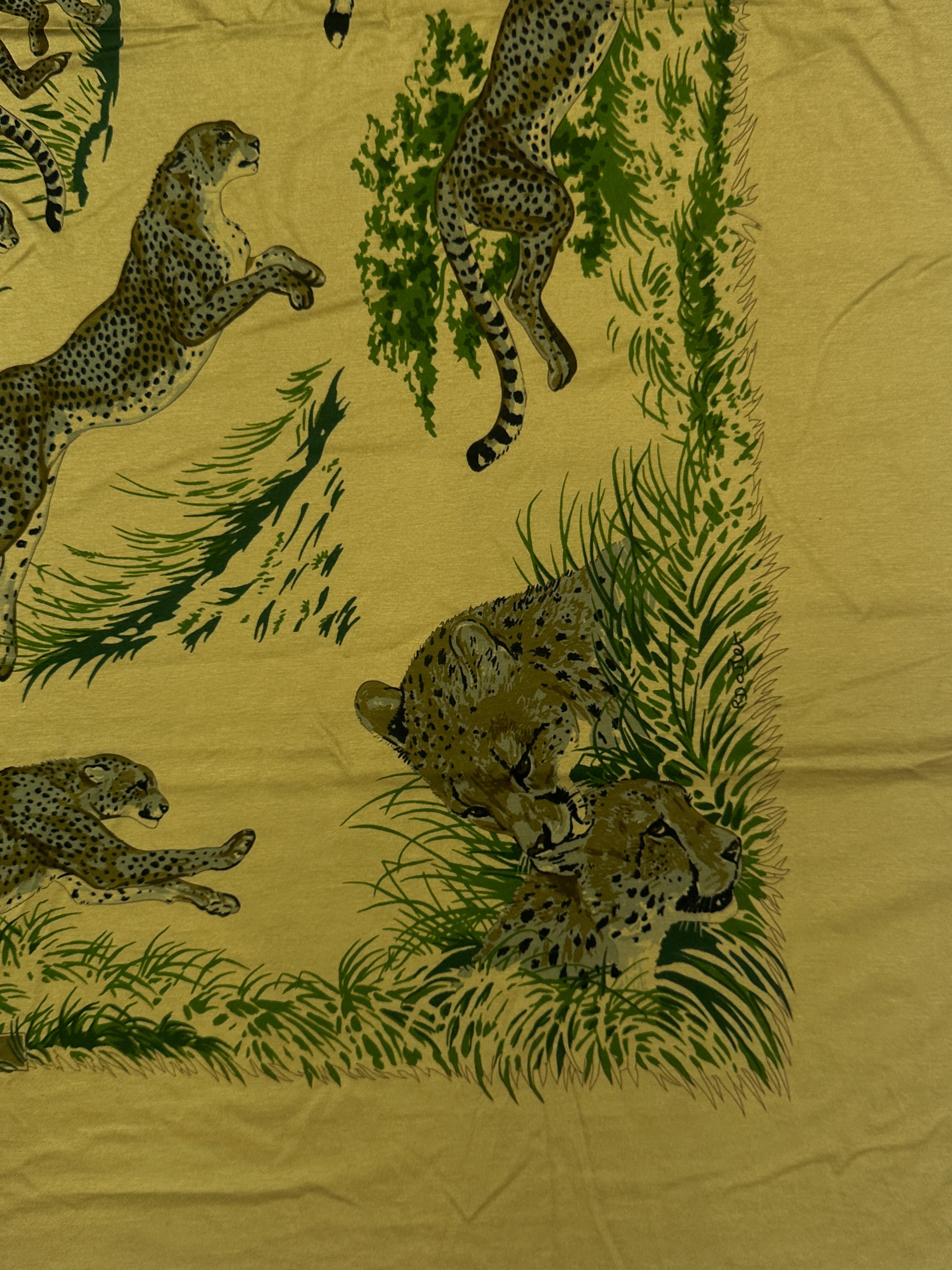 Hermès Guépards Tee-Shirt Cotton Jersey 110