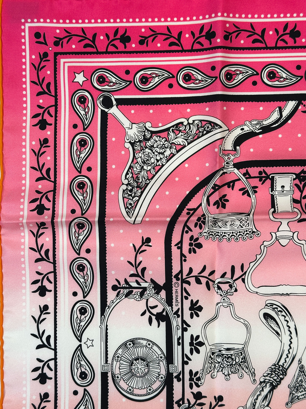 Hermès Etriers Remix Bandana 55