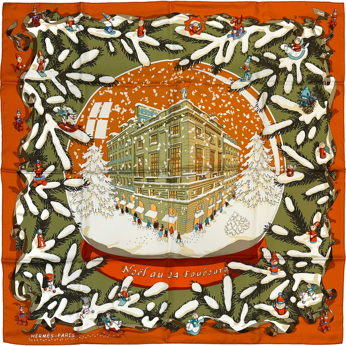 Hermès Noël au 24 Faubourg 90