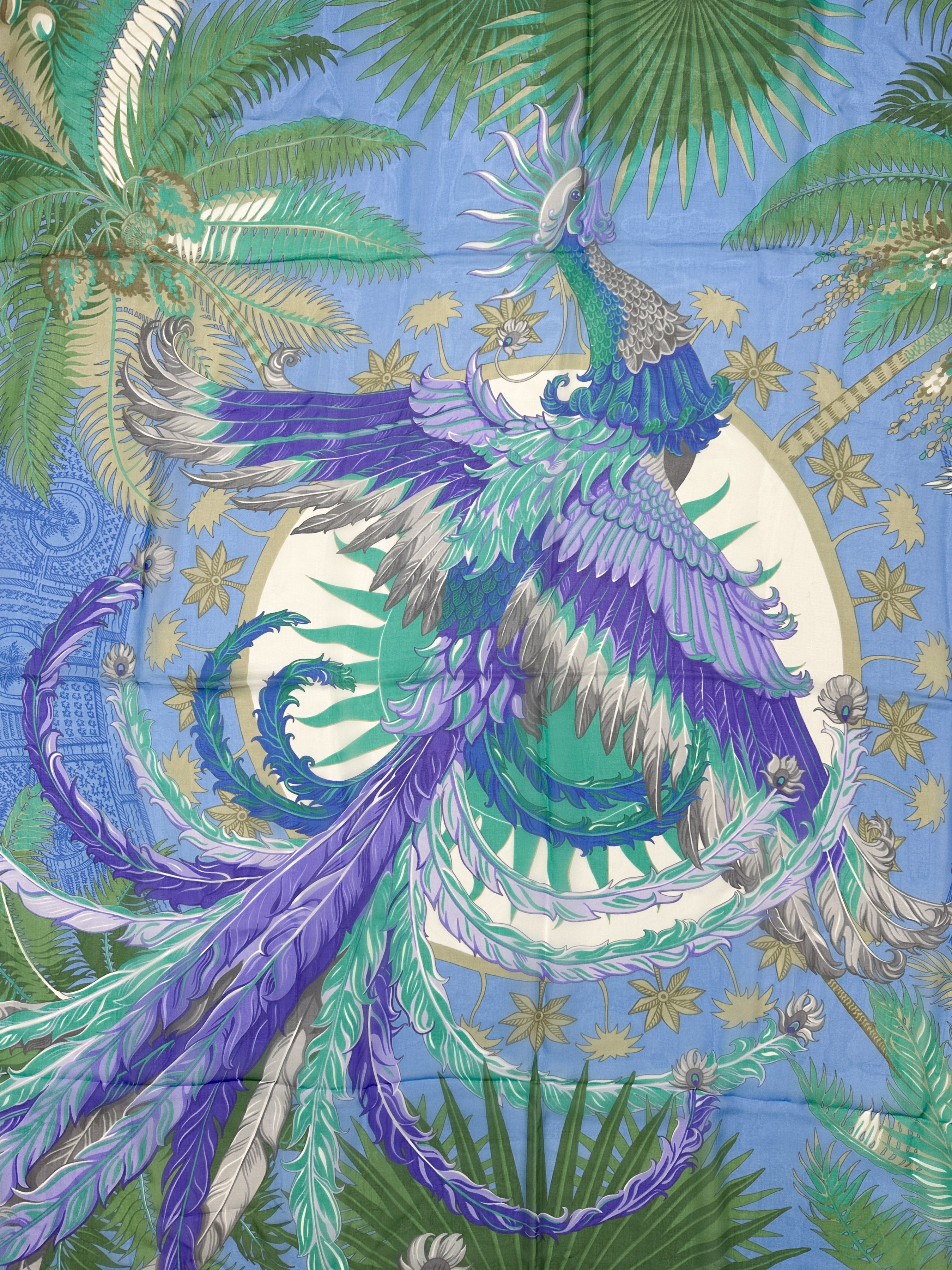 Hermès Mythiques Phoenix Mousseline 140