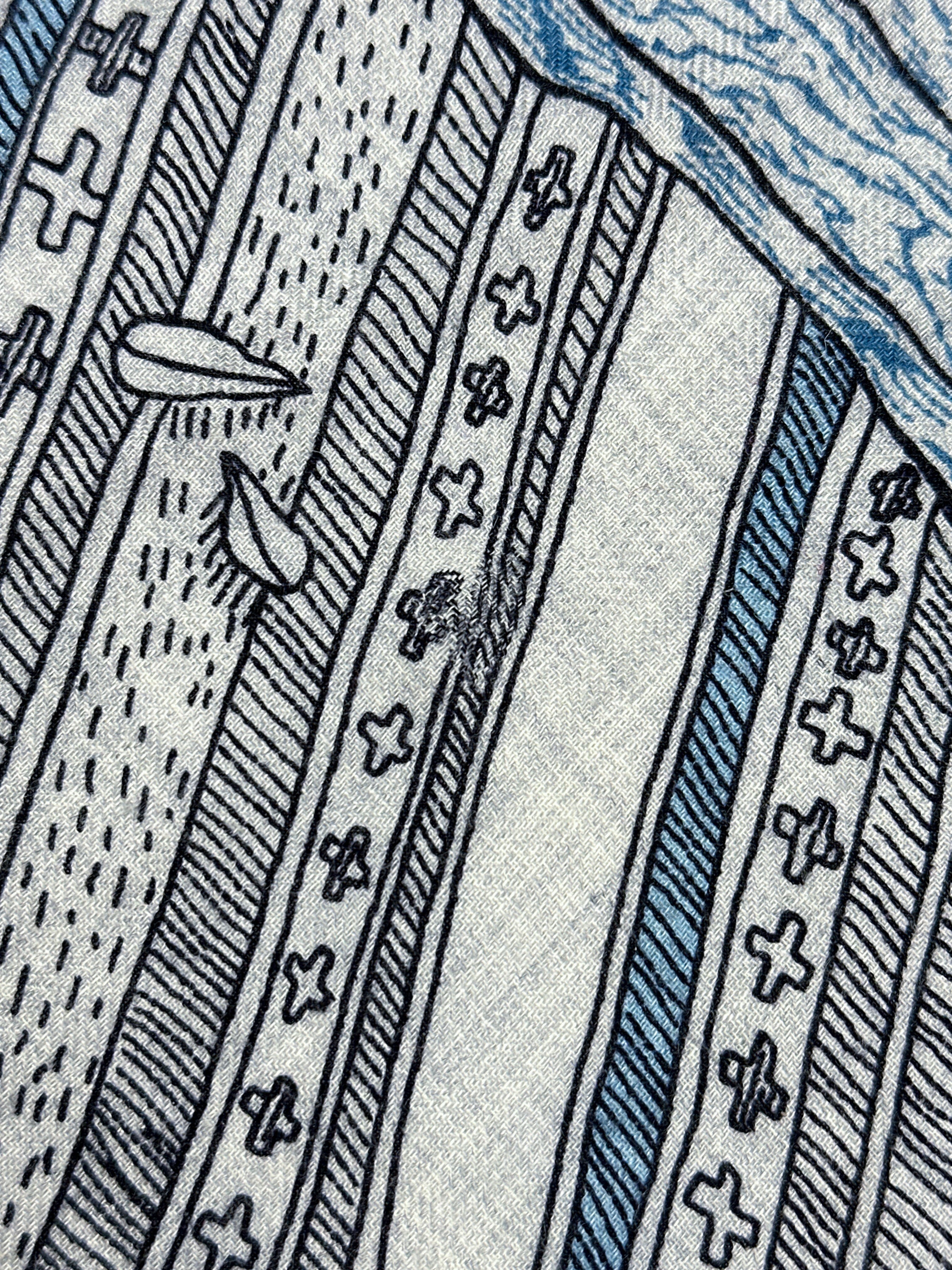 Hermès Acte III, Scène I, La Clairiere Cashmere Silk 140