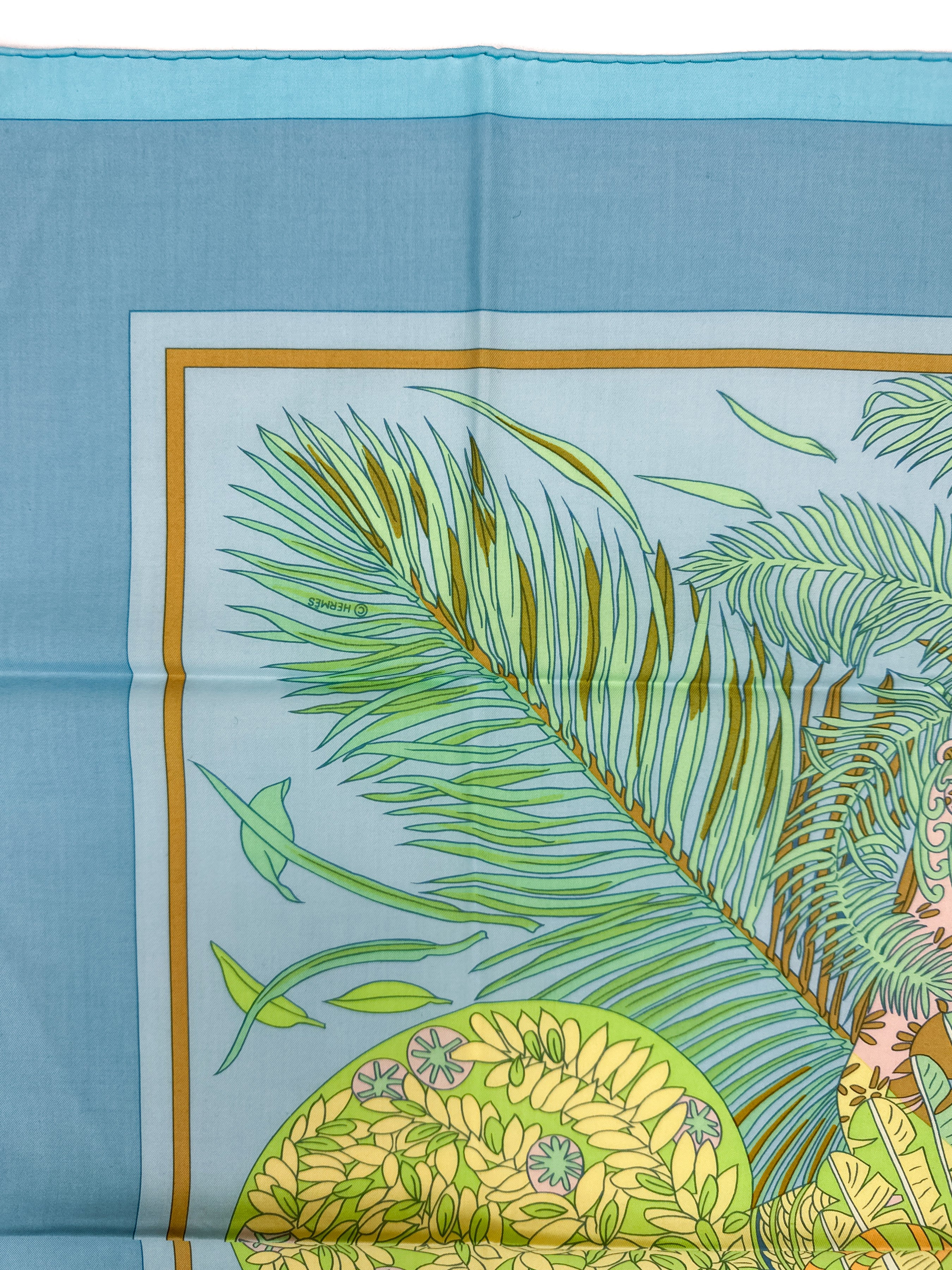 Hermès Gardiens des Arbres Cotton 70