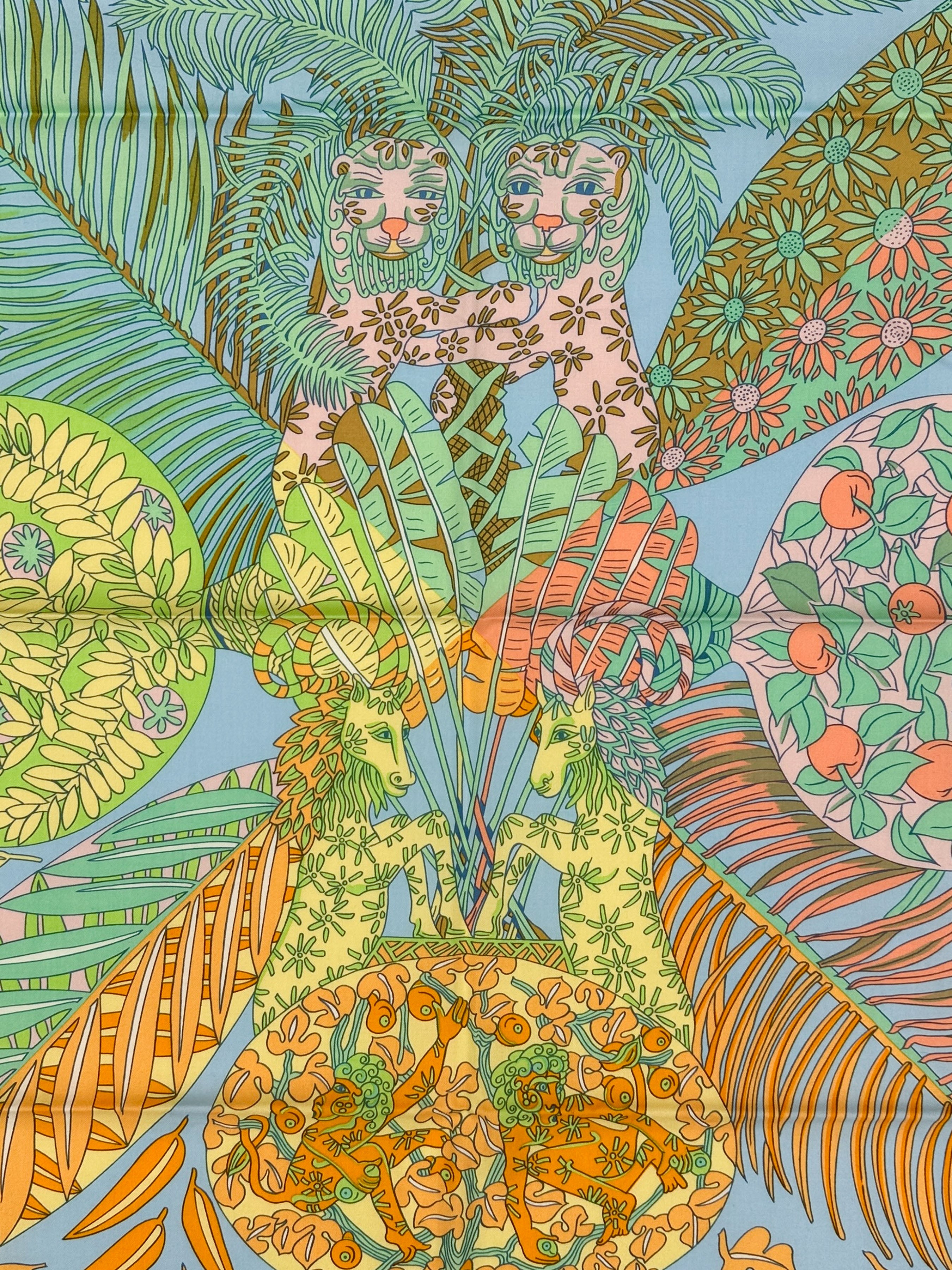 Hermès Gardiens des Arbres Cotton 70