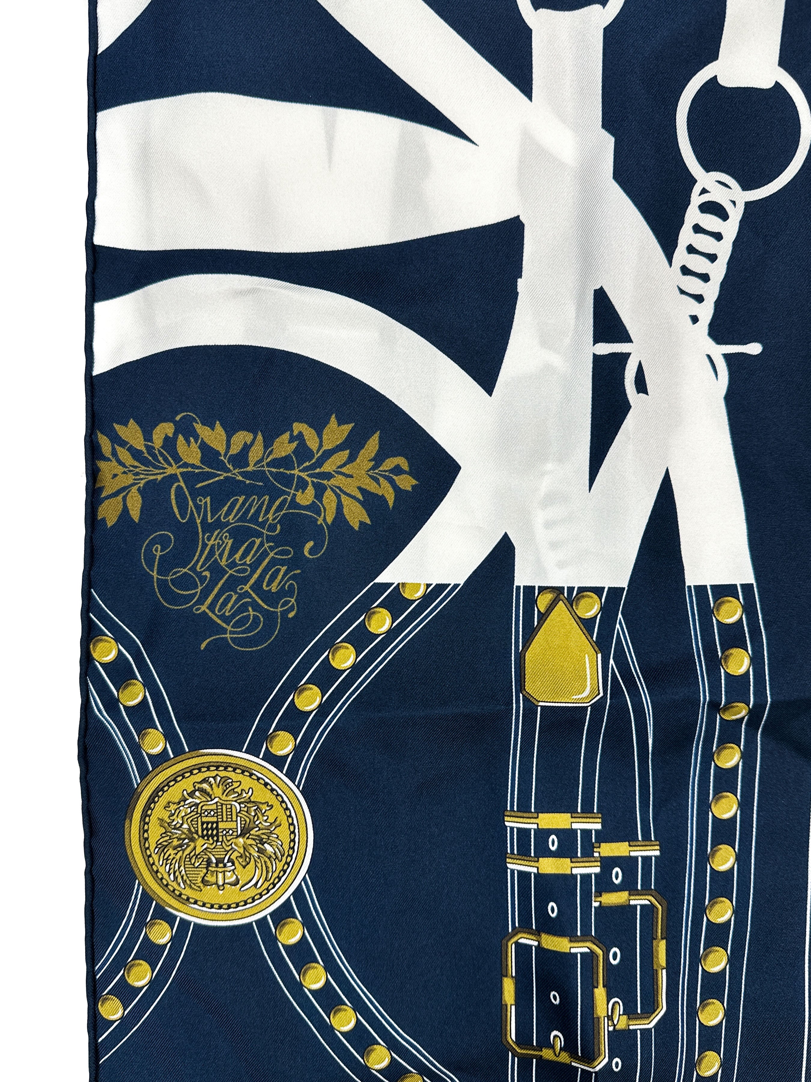 Hermès Grand Tralala Echarpe de Soie Maxi Twilly