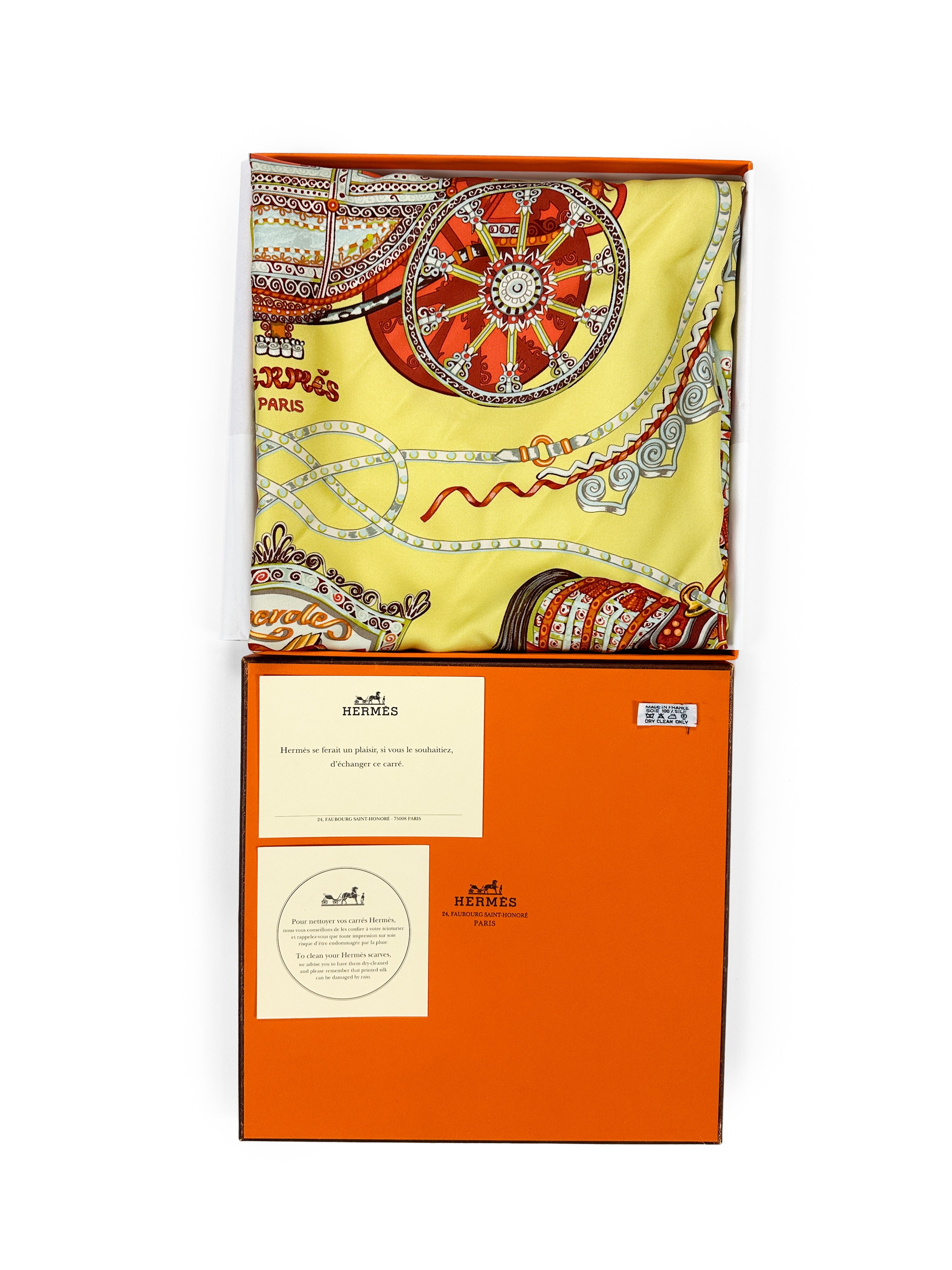 Hermès Paperoles 90