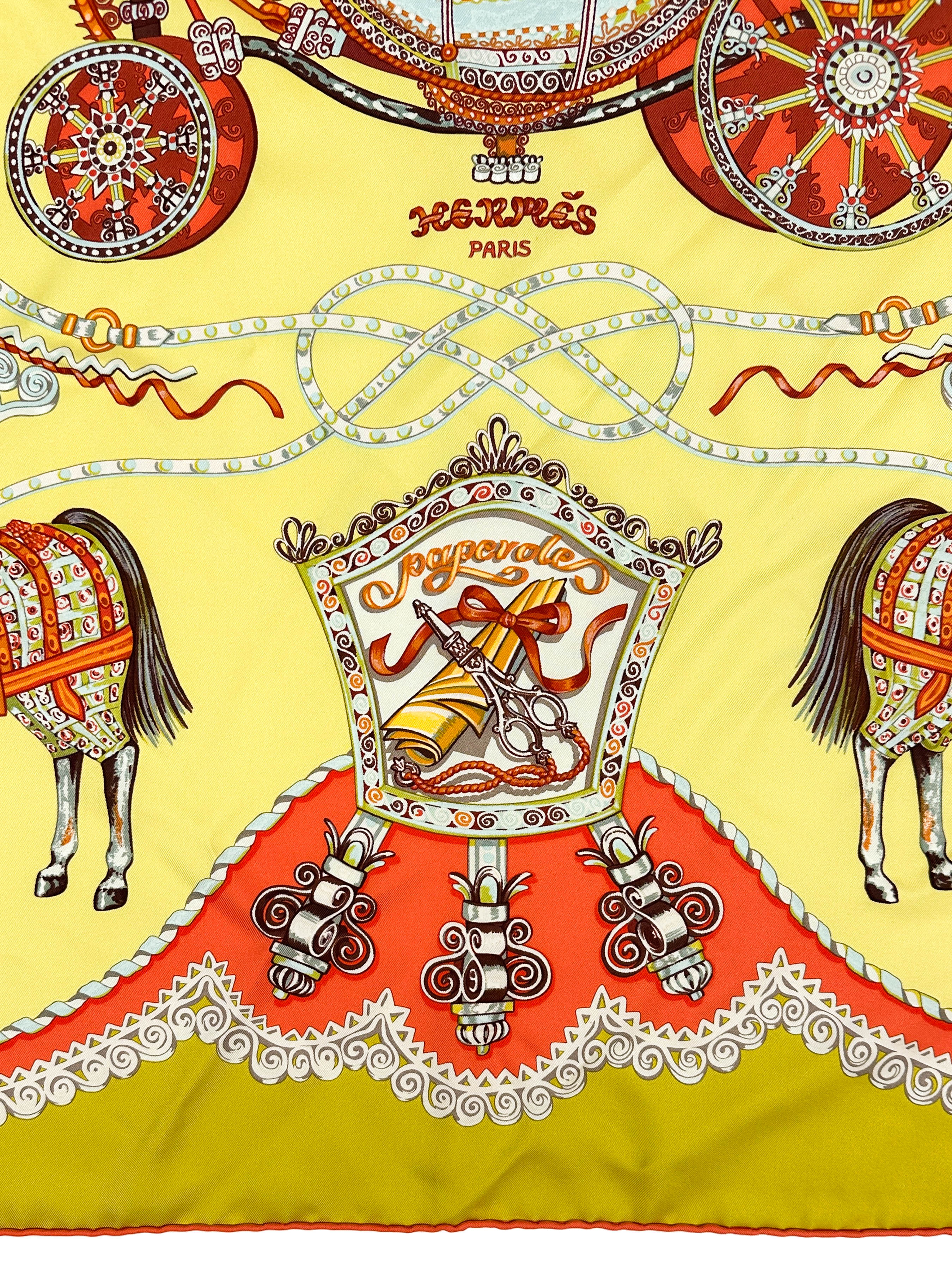 Hermès Paperoles 90