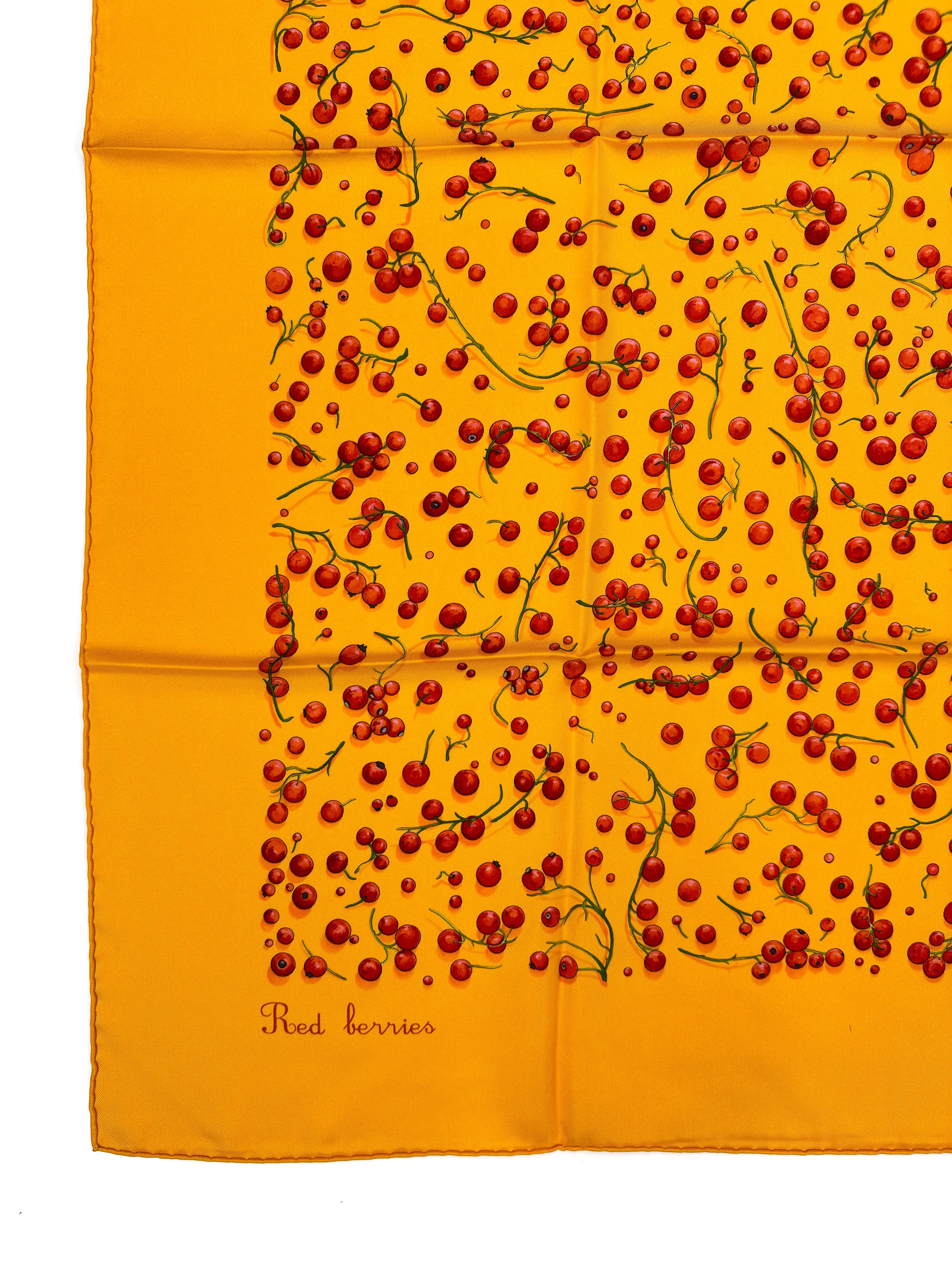 Hermès Red Berries 90