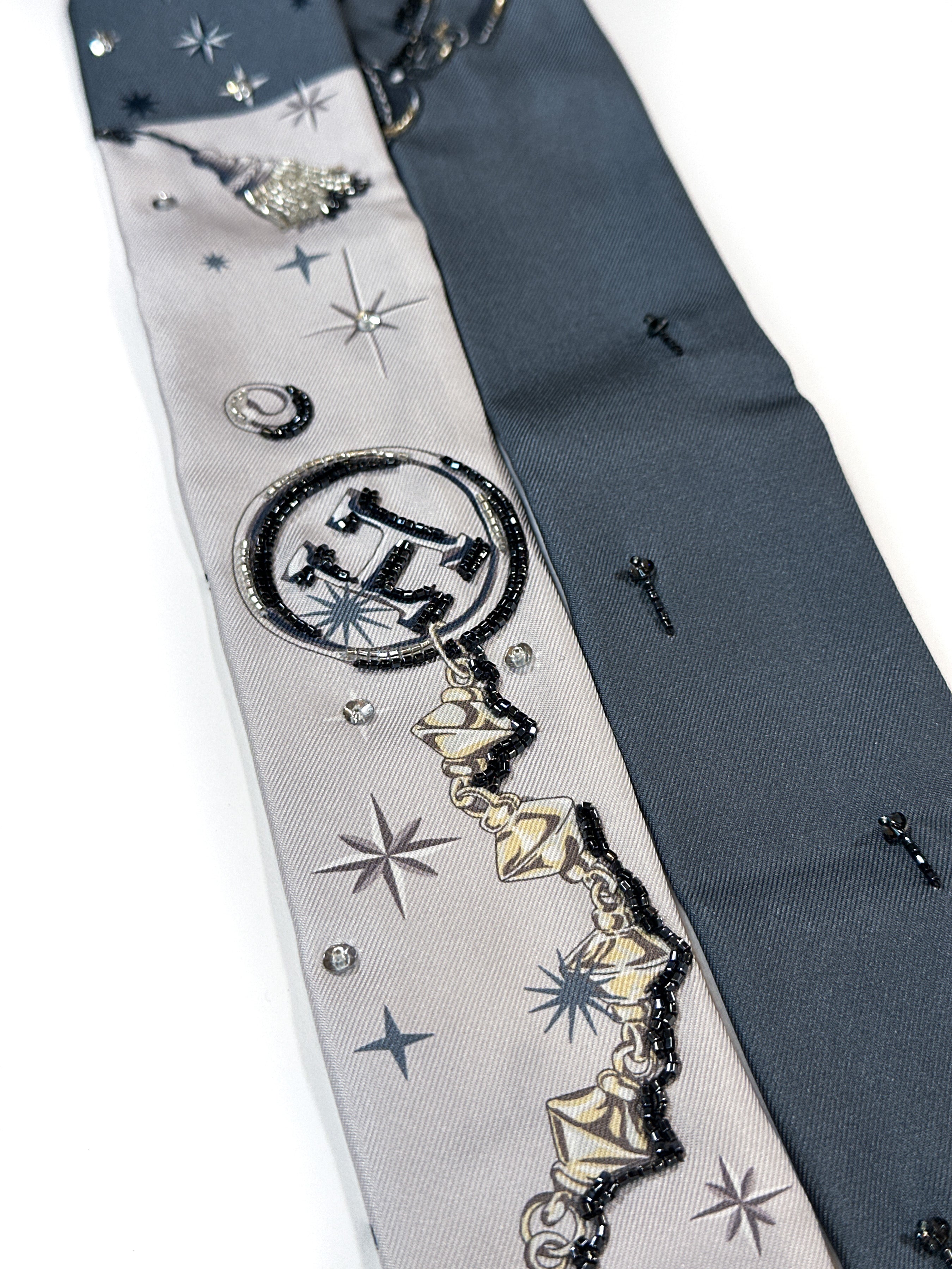 Hermès C'est La Fête Beaded Exceptional Ribbon