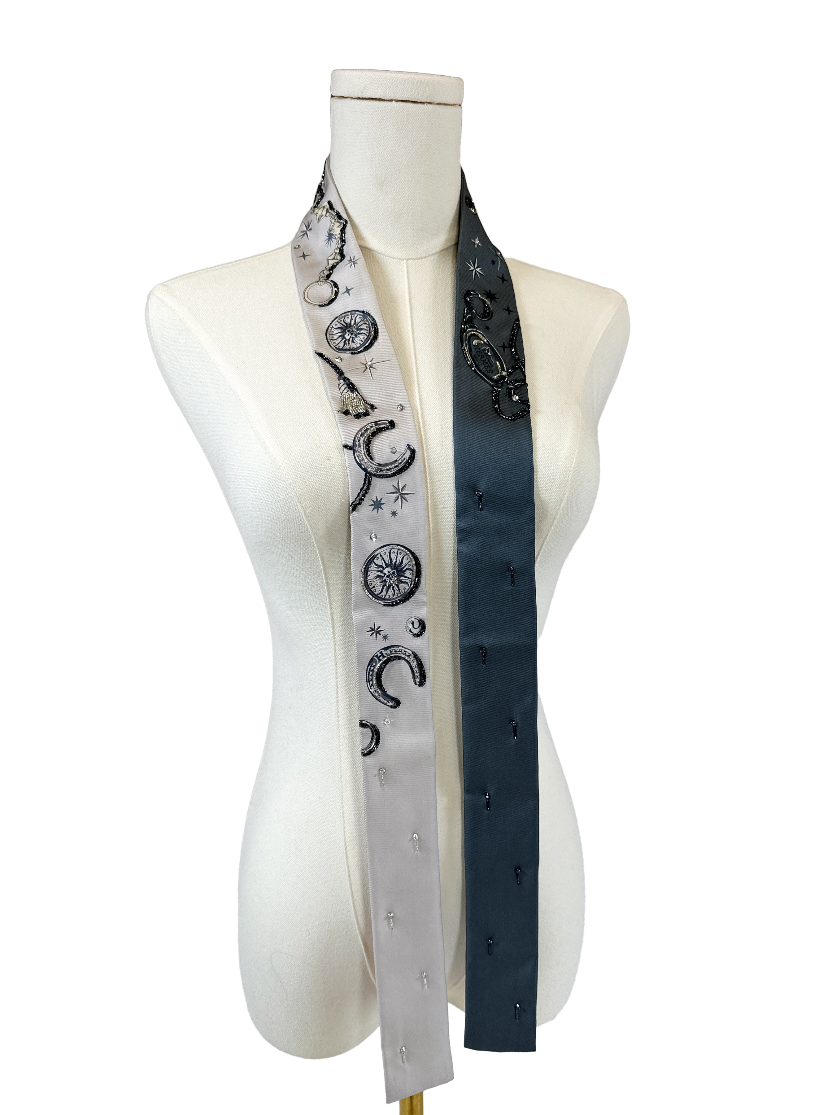 Hermès C'est La Fête Beaded Exceptional Ribbon
