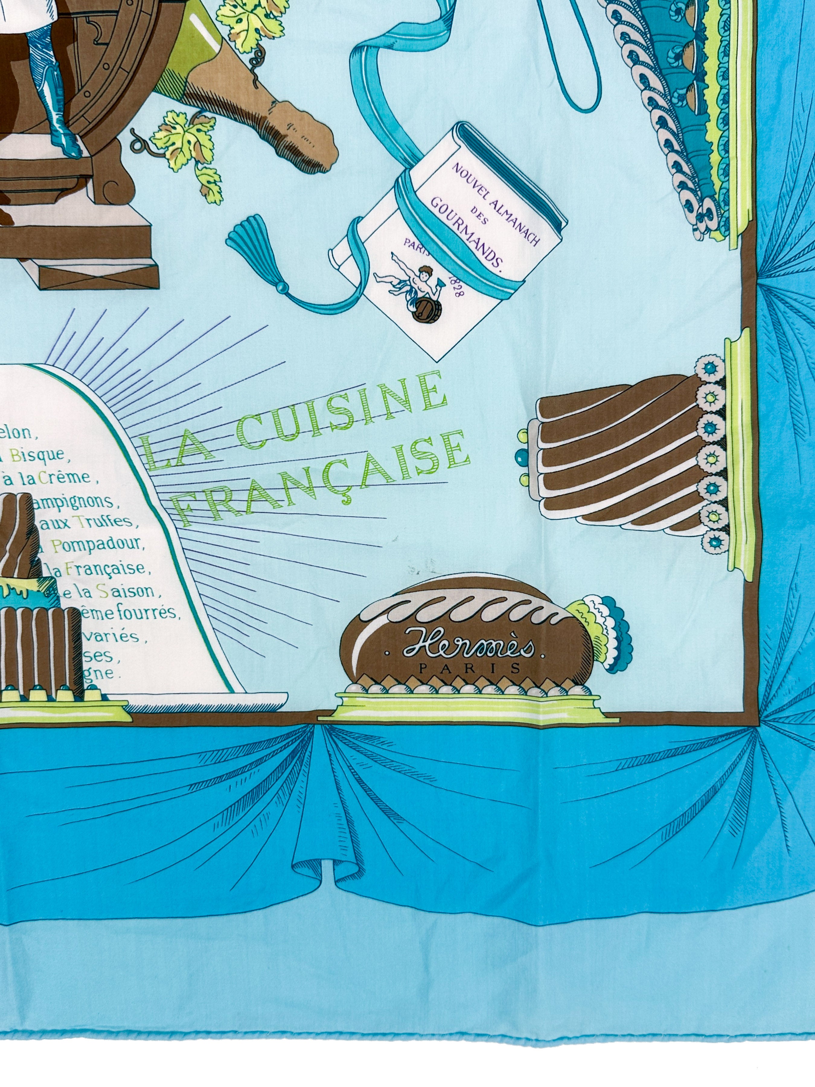 Hermès À La Gloire de la Cuisine Française Cotton 65