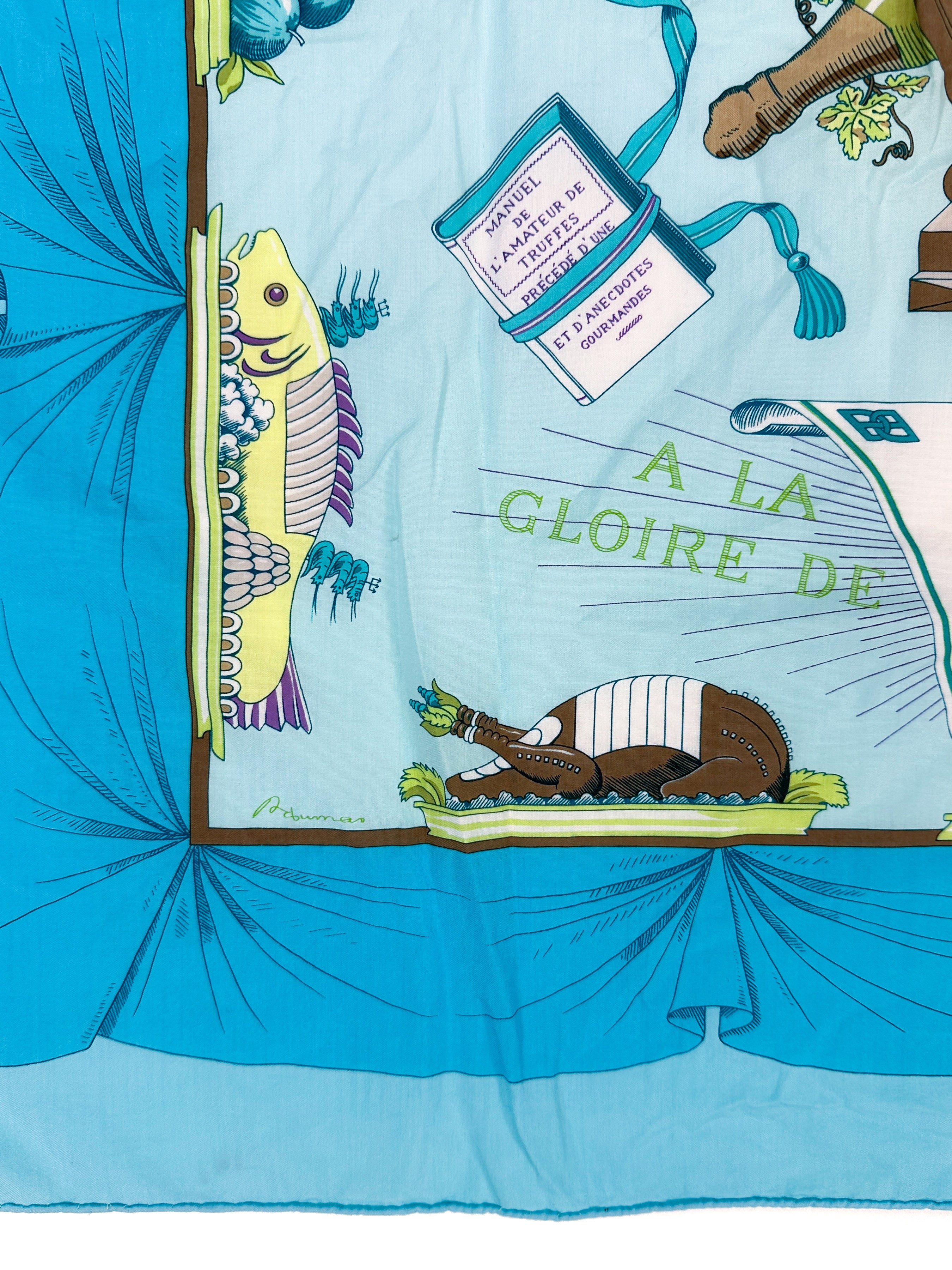 Hermès À La Gloire de la Cuisine Française Cotton 65