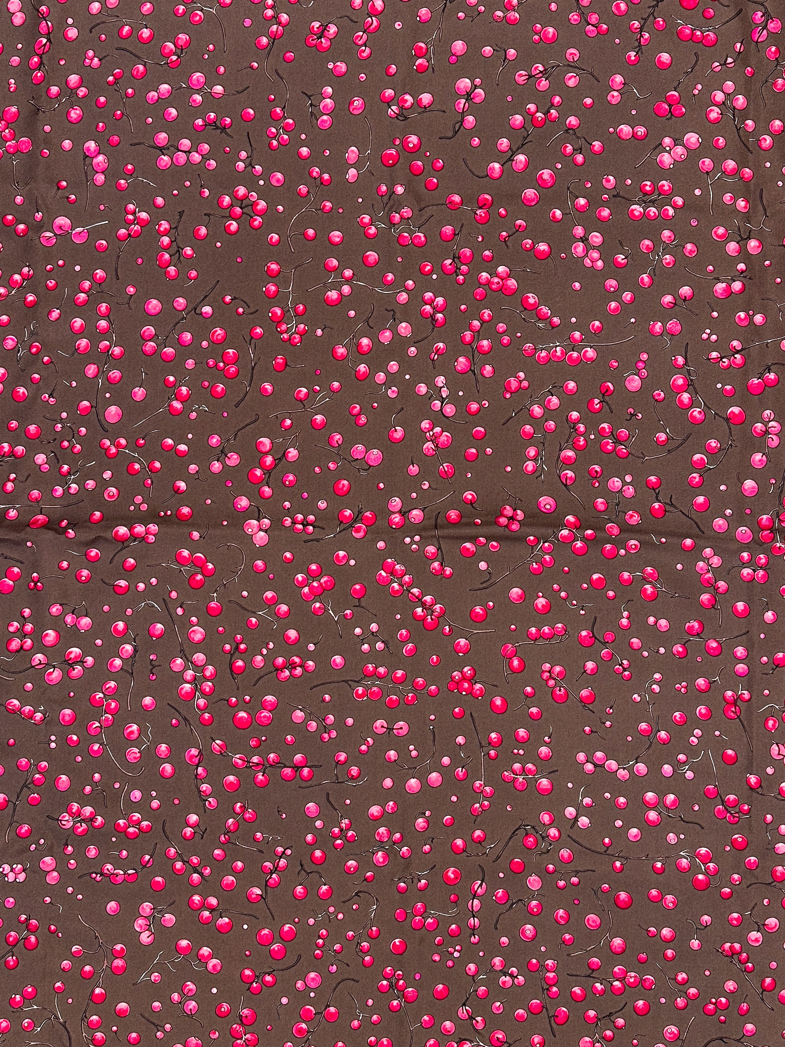 Hermès Red Berries 90