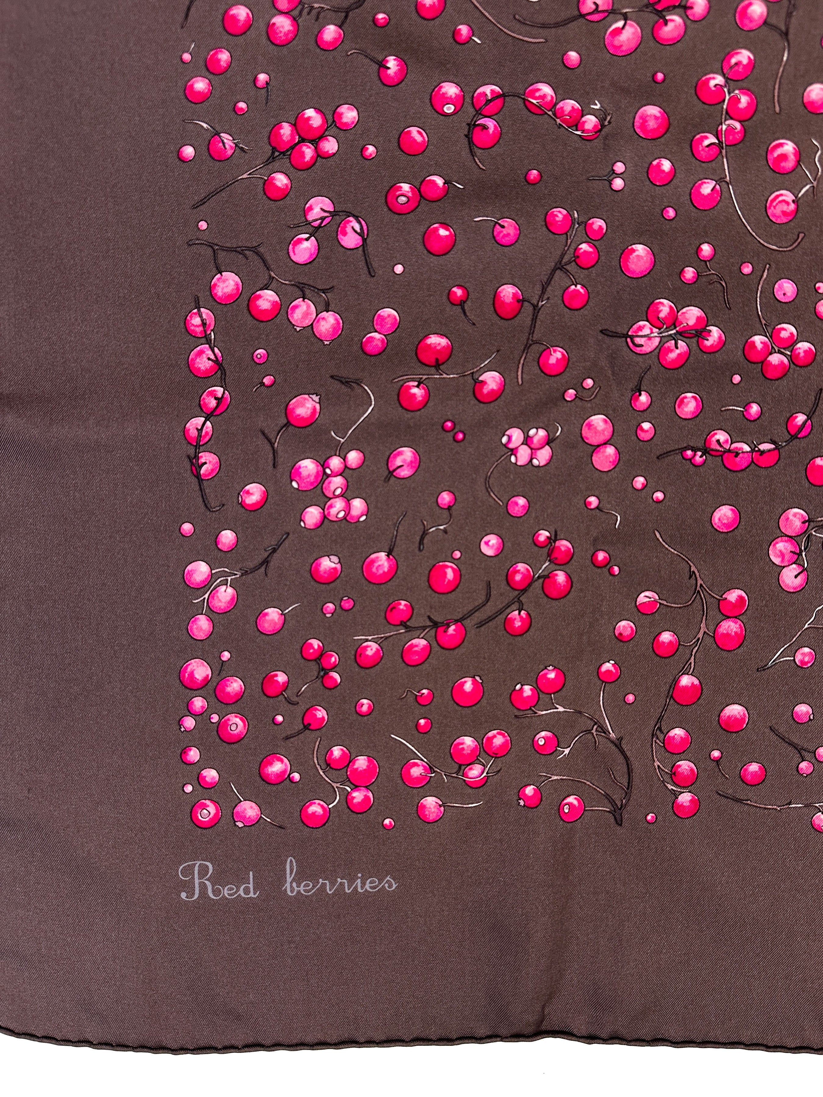 Hermès Red Berries 90