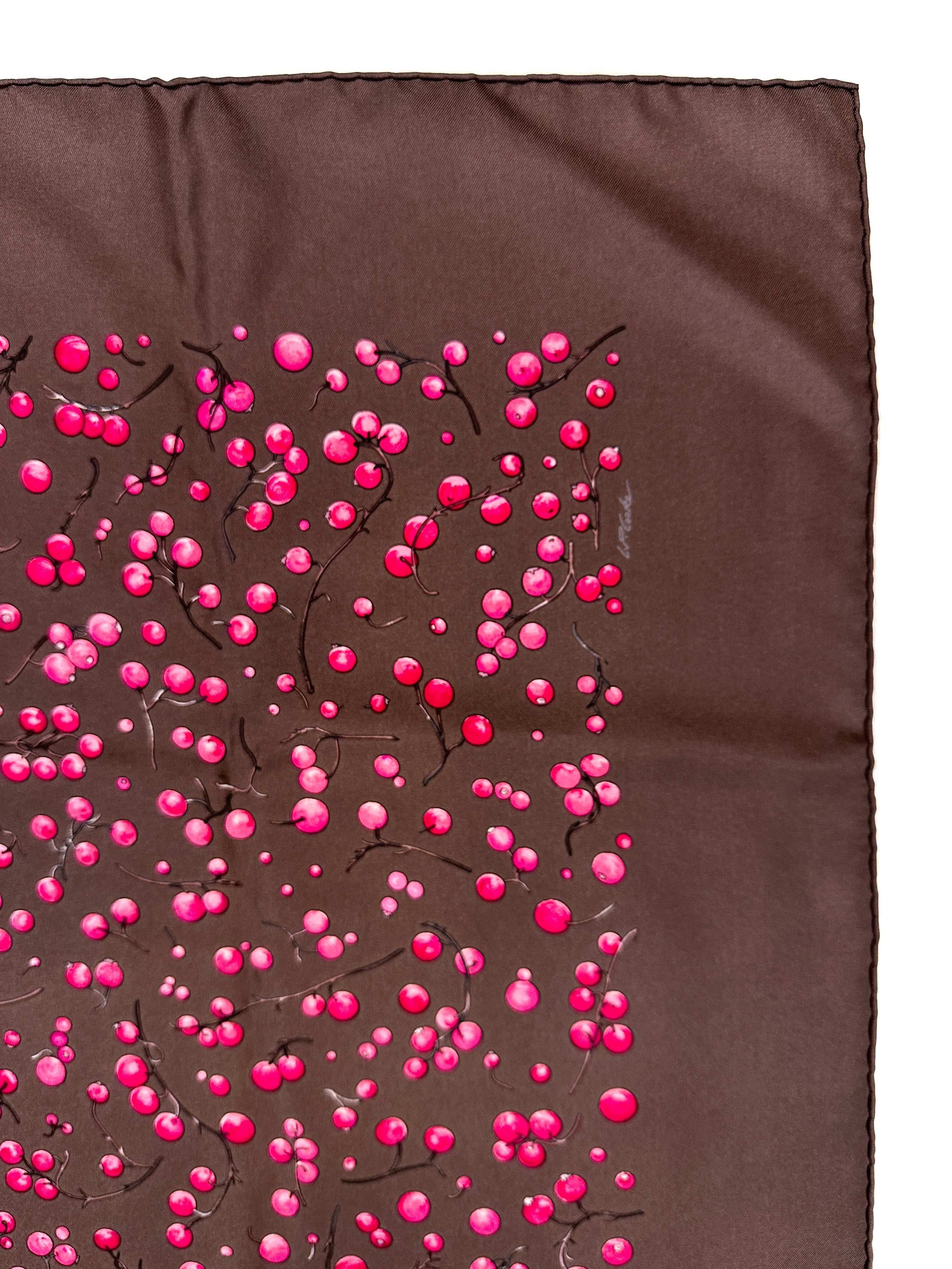 Hermès Red Berries 90