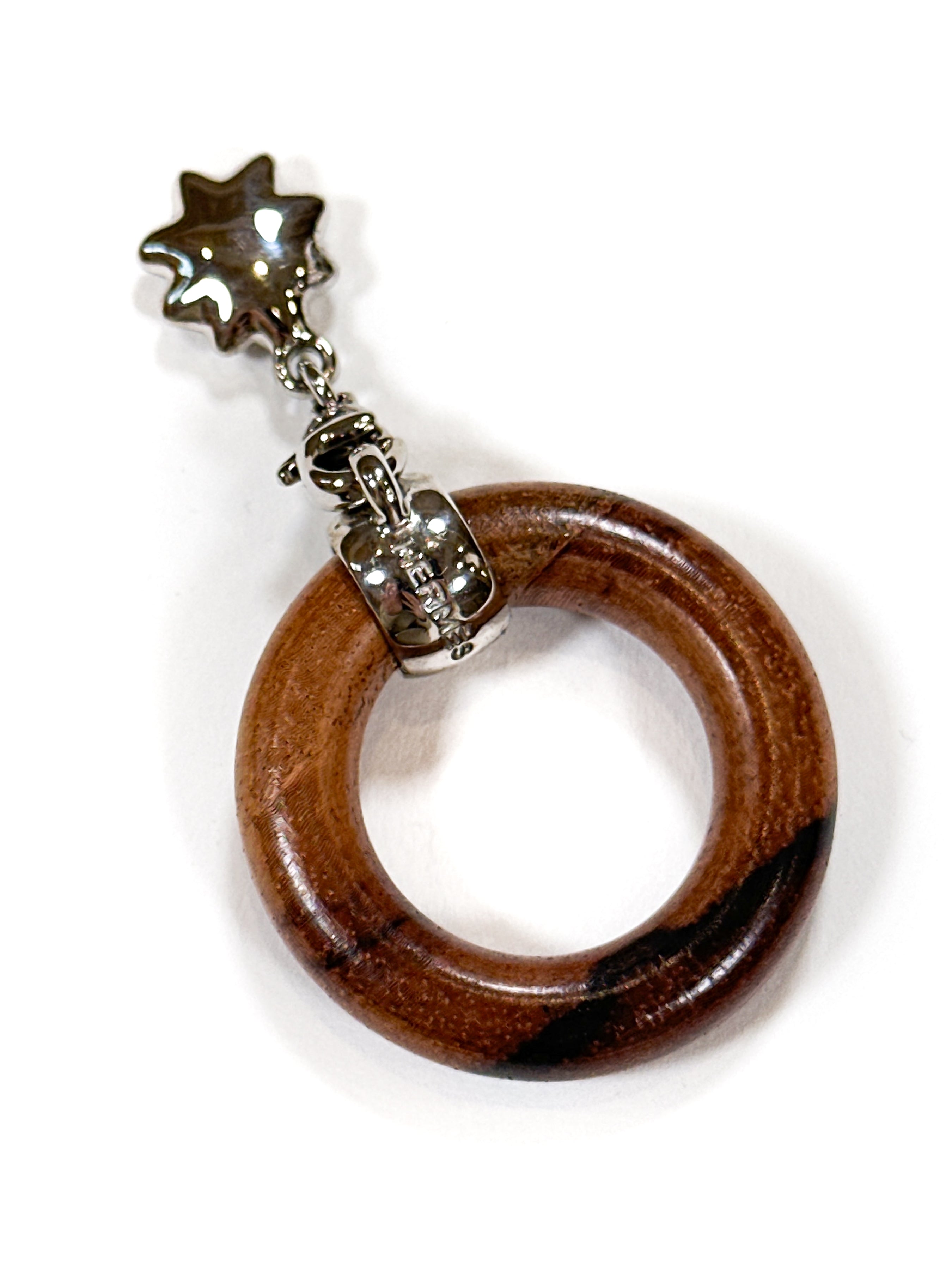 Hermès Wooden Scarf Ring