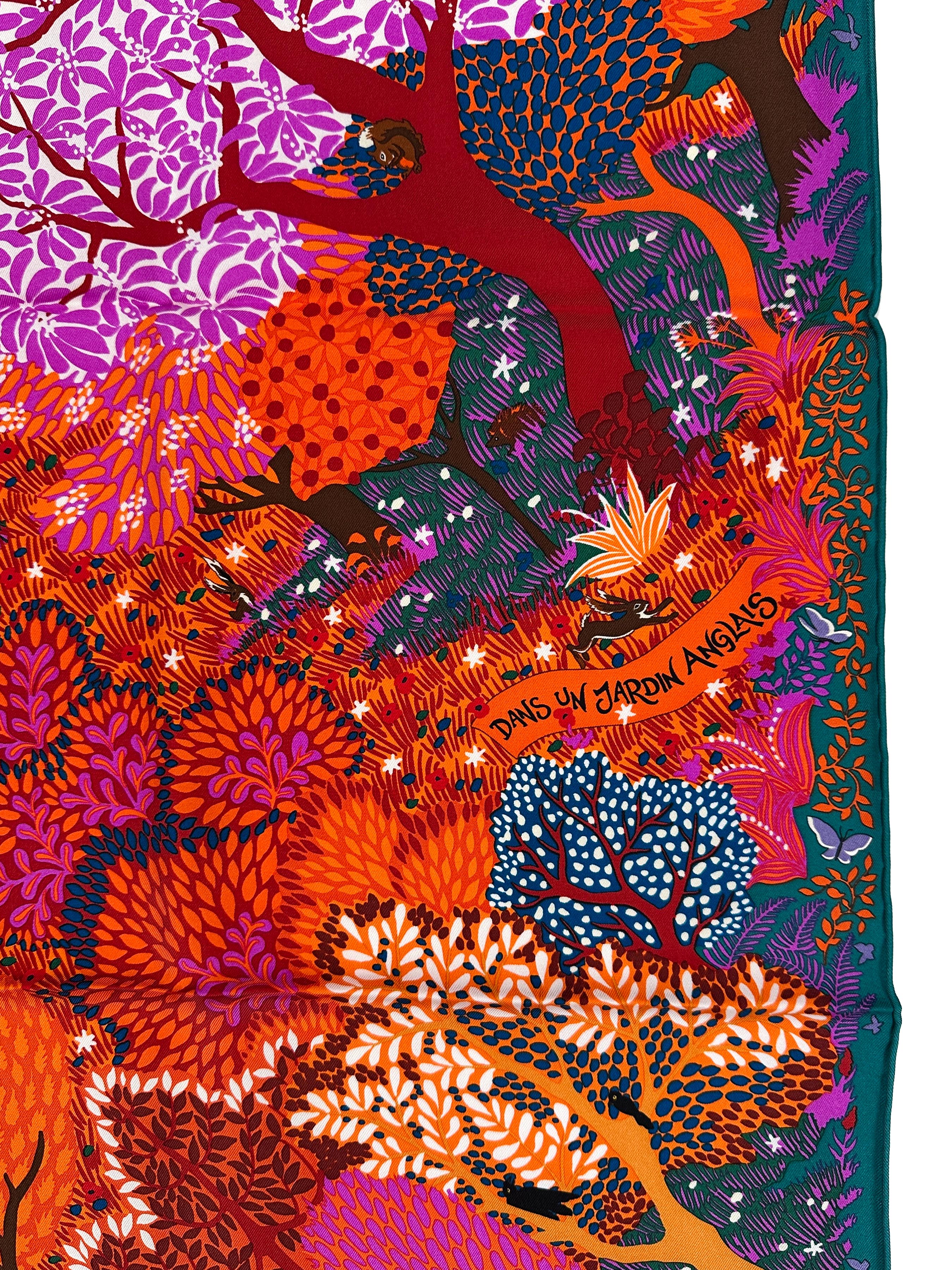 Hermès Dans un Jardin Anglais 90