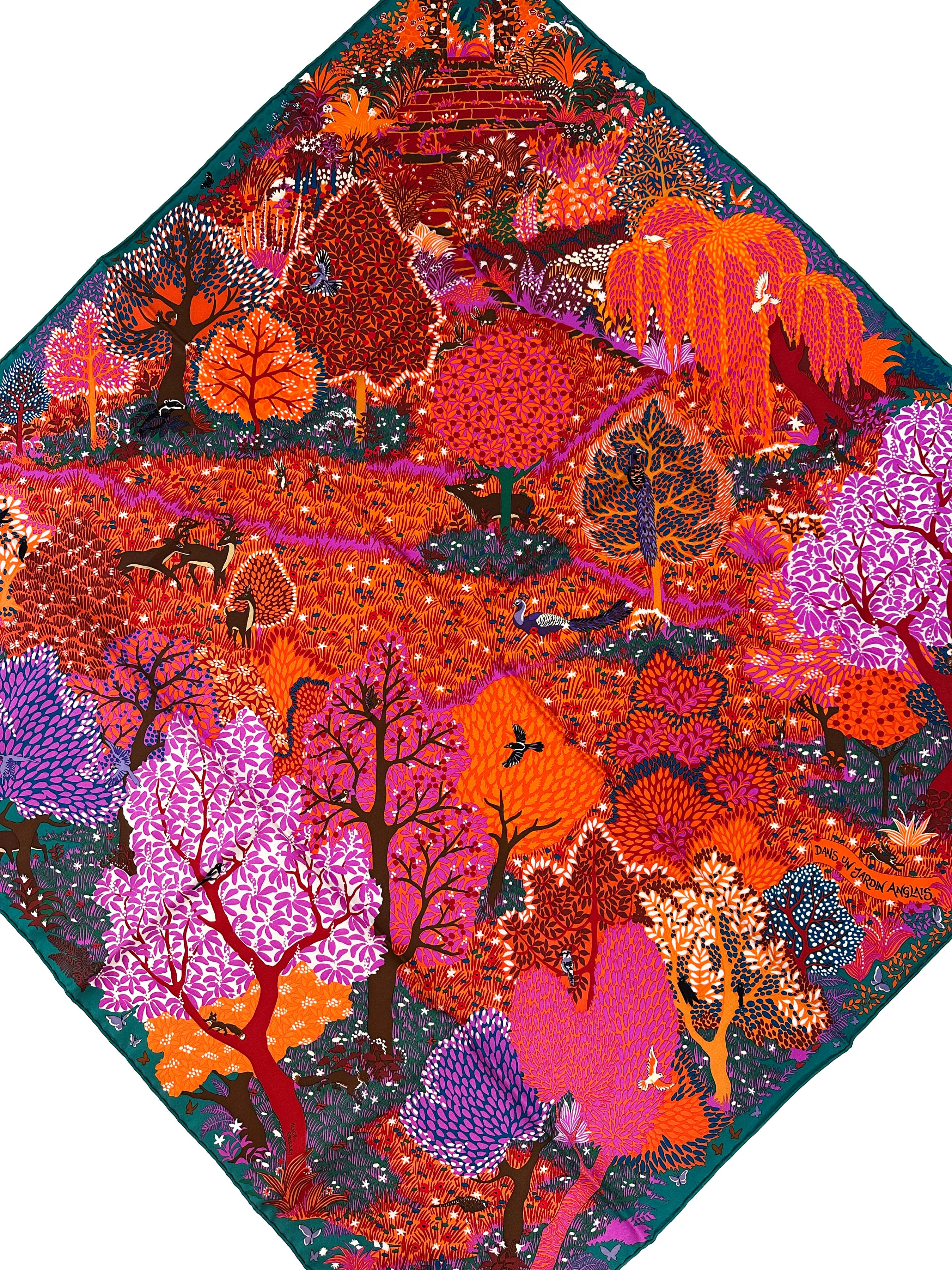 Hermès Dans un Jardin Anglais 90
