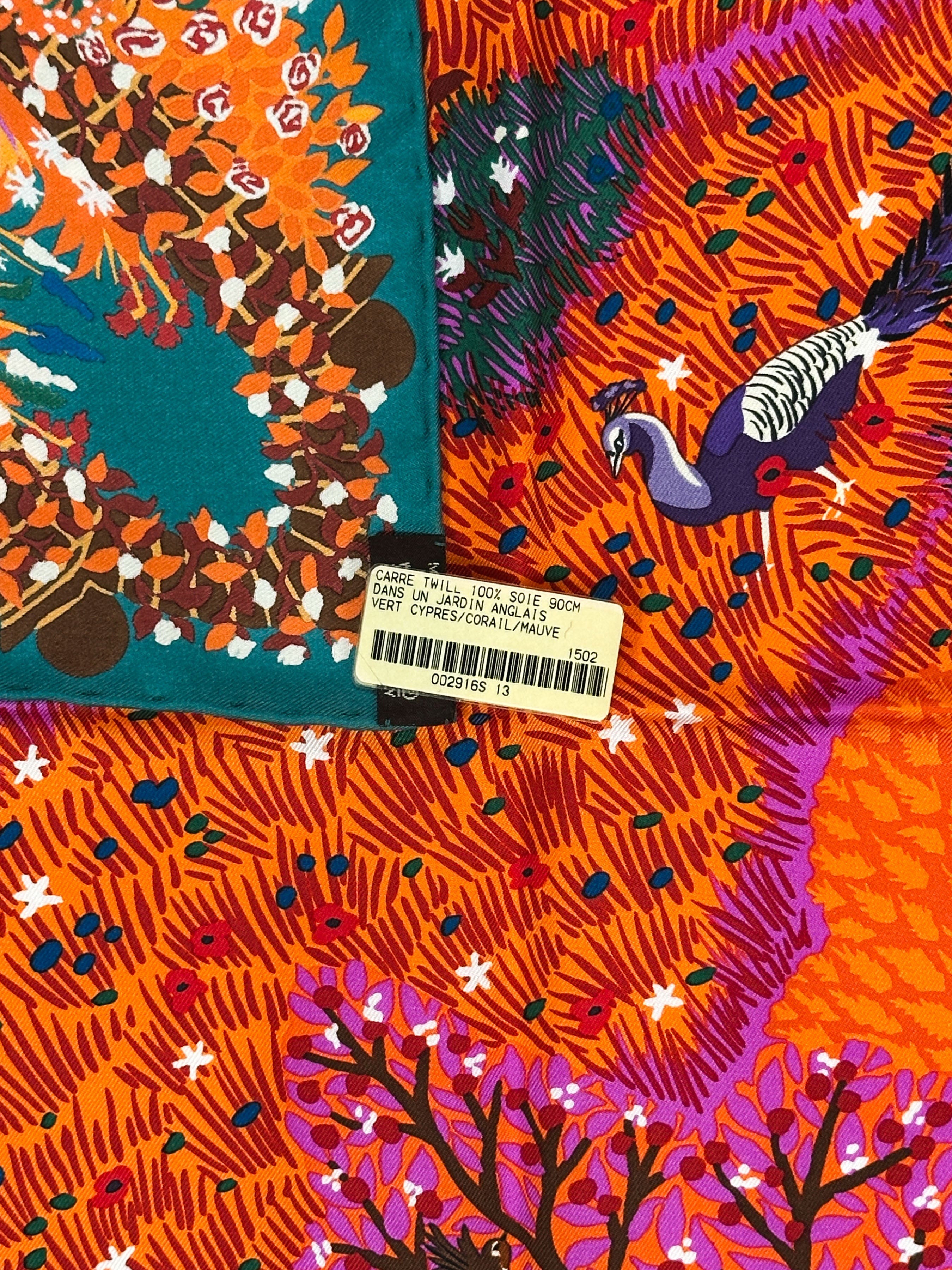 Hermès Dans un Jardin Anglais 90