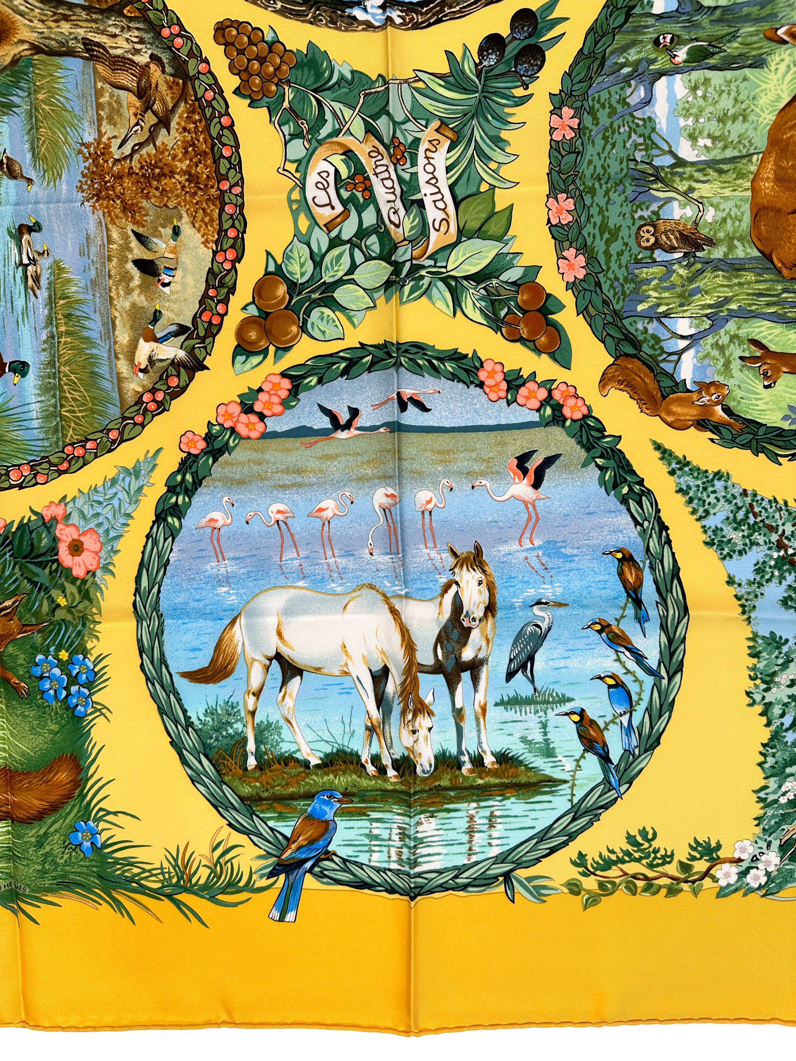 Hermès Les Quatre Saisons 90