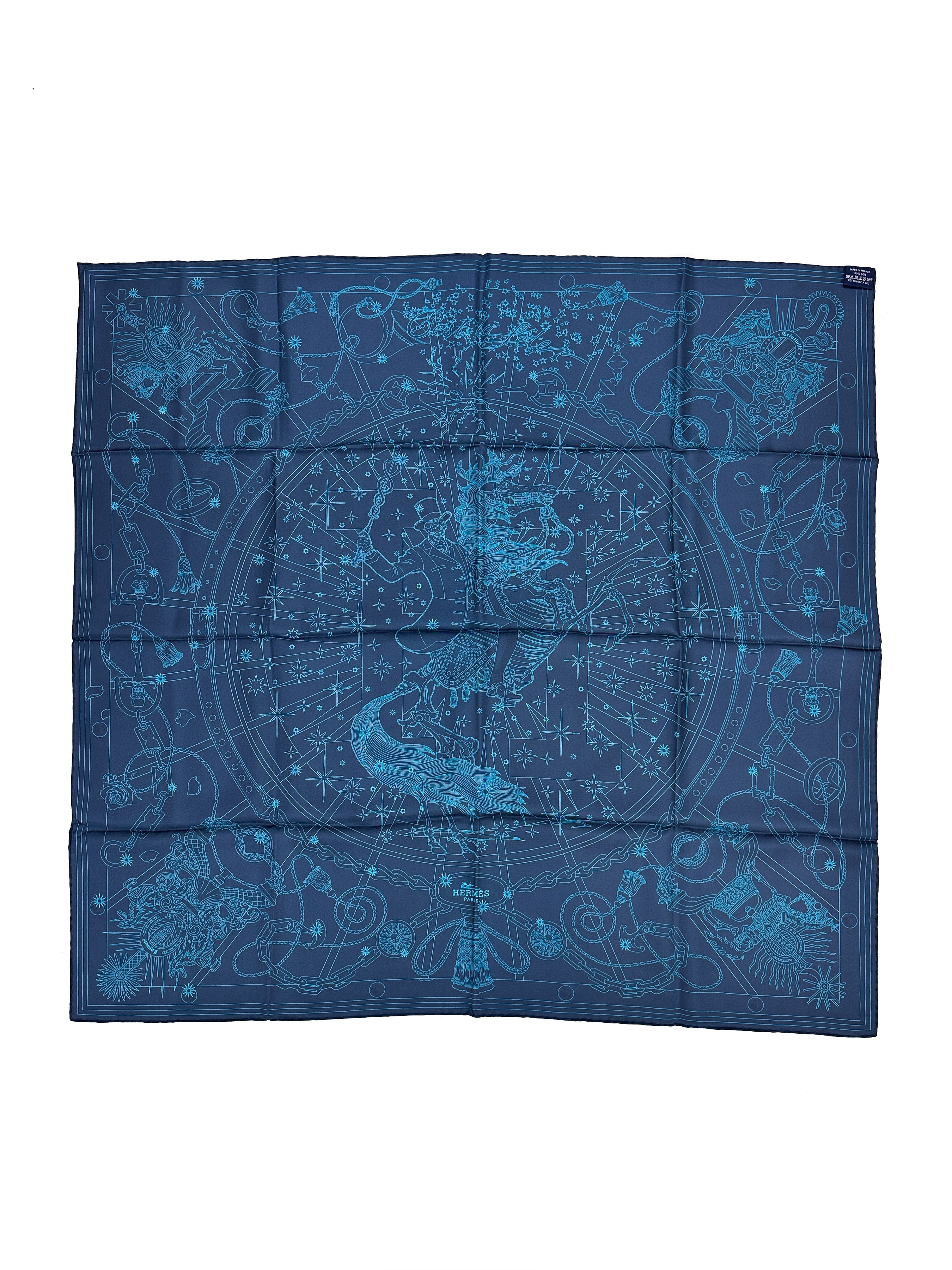 Hermès C'est La Fête Double Face 90