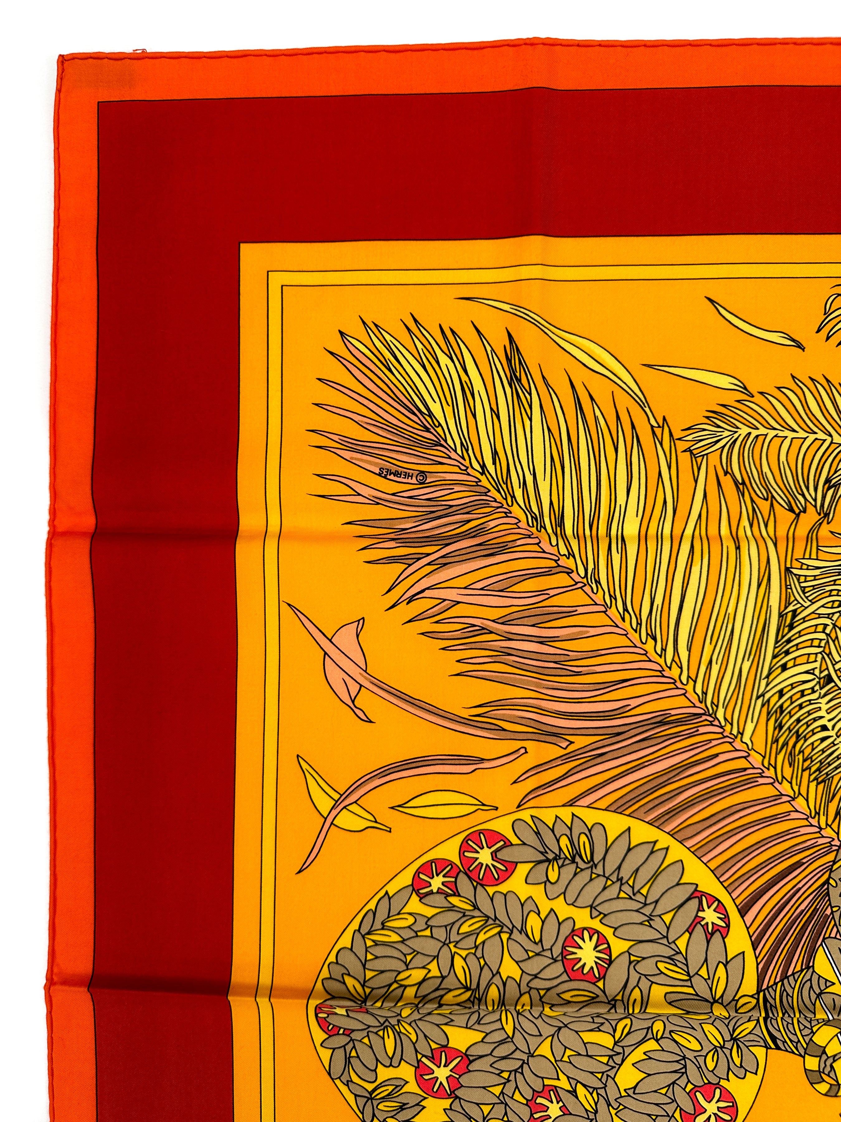 Hermès Gardiens des Arbres Cotton 70